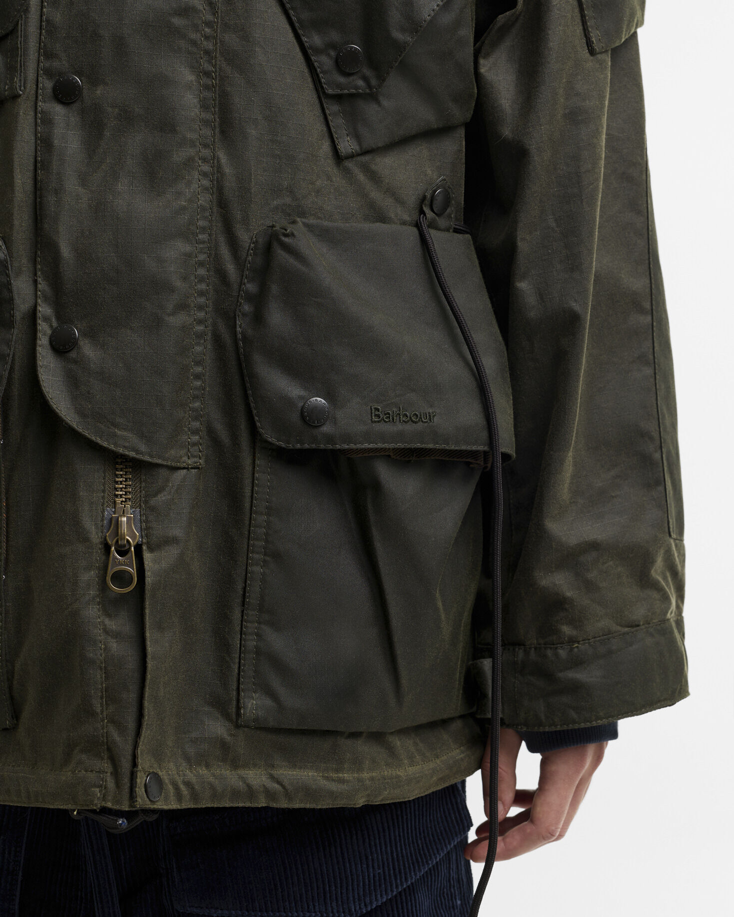 Barbour x Norbit Ripstop Waxed Jacket Black