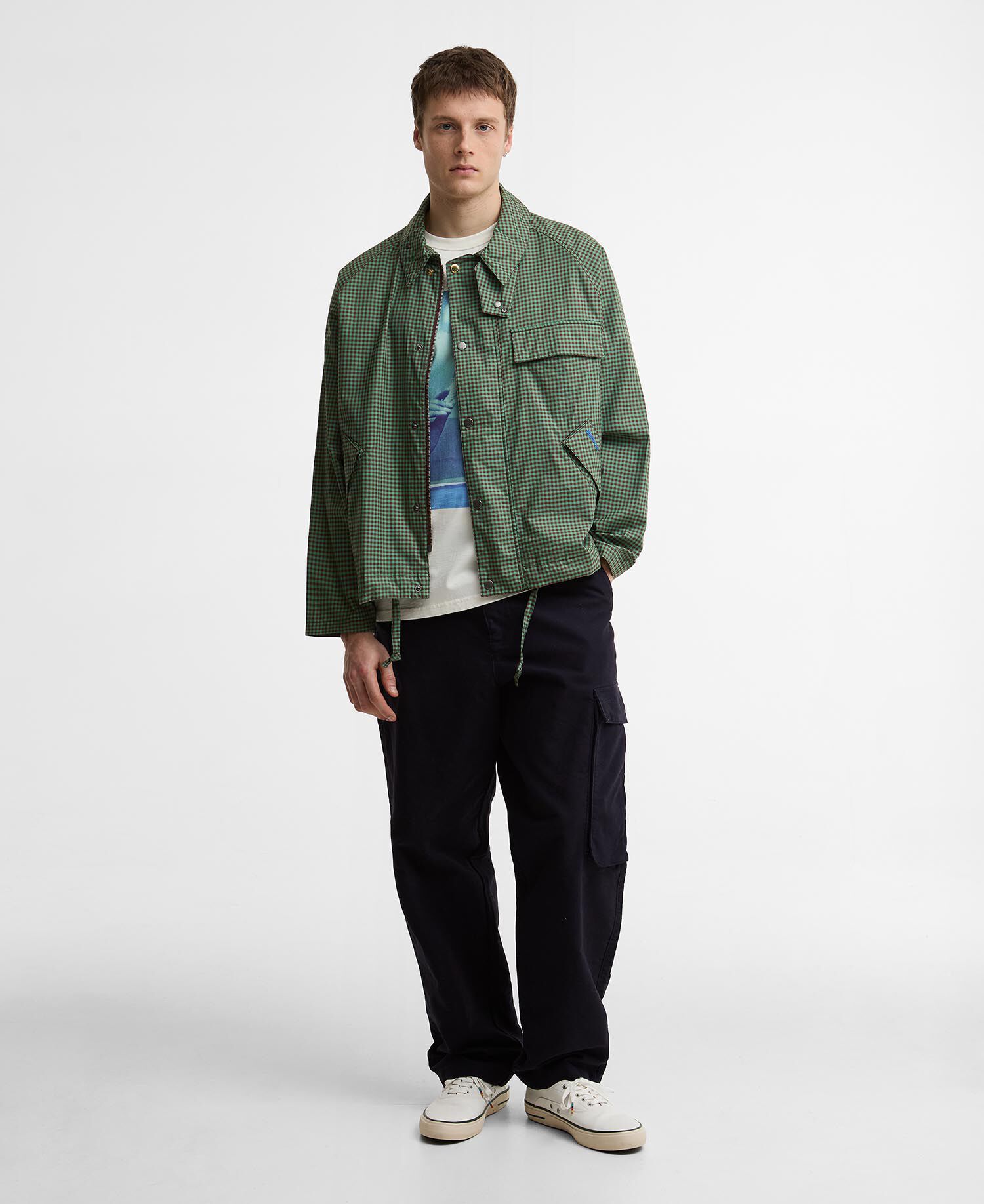 Paul Smith Loves Barbour Transport Casual Jacket Green/Brown