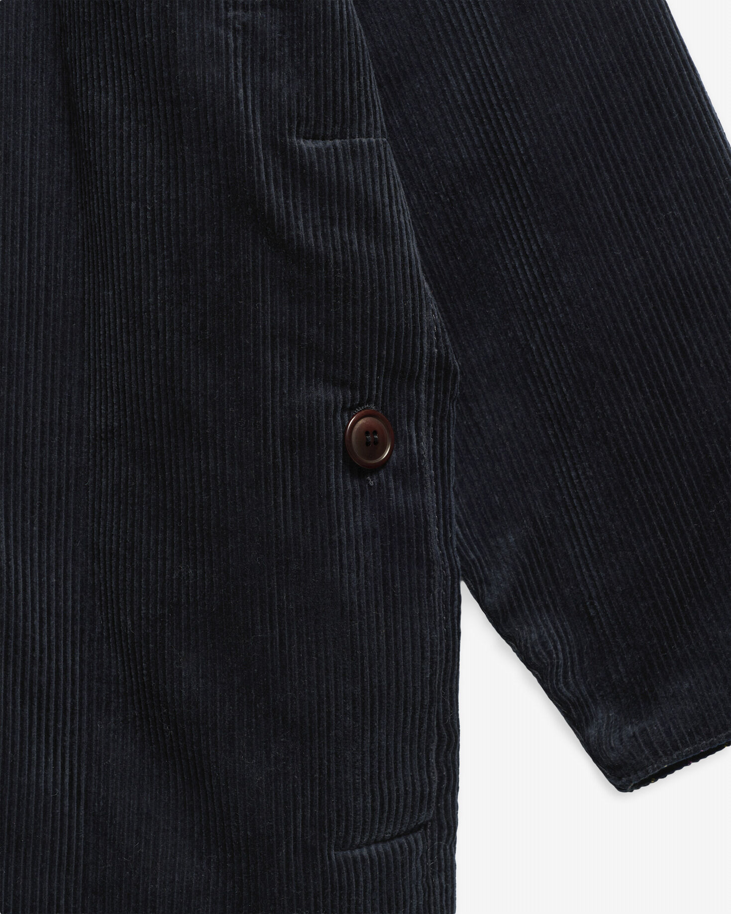 Paul Smith Loves Barbour Cord Beaufort Casual Jacket Dk Navy