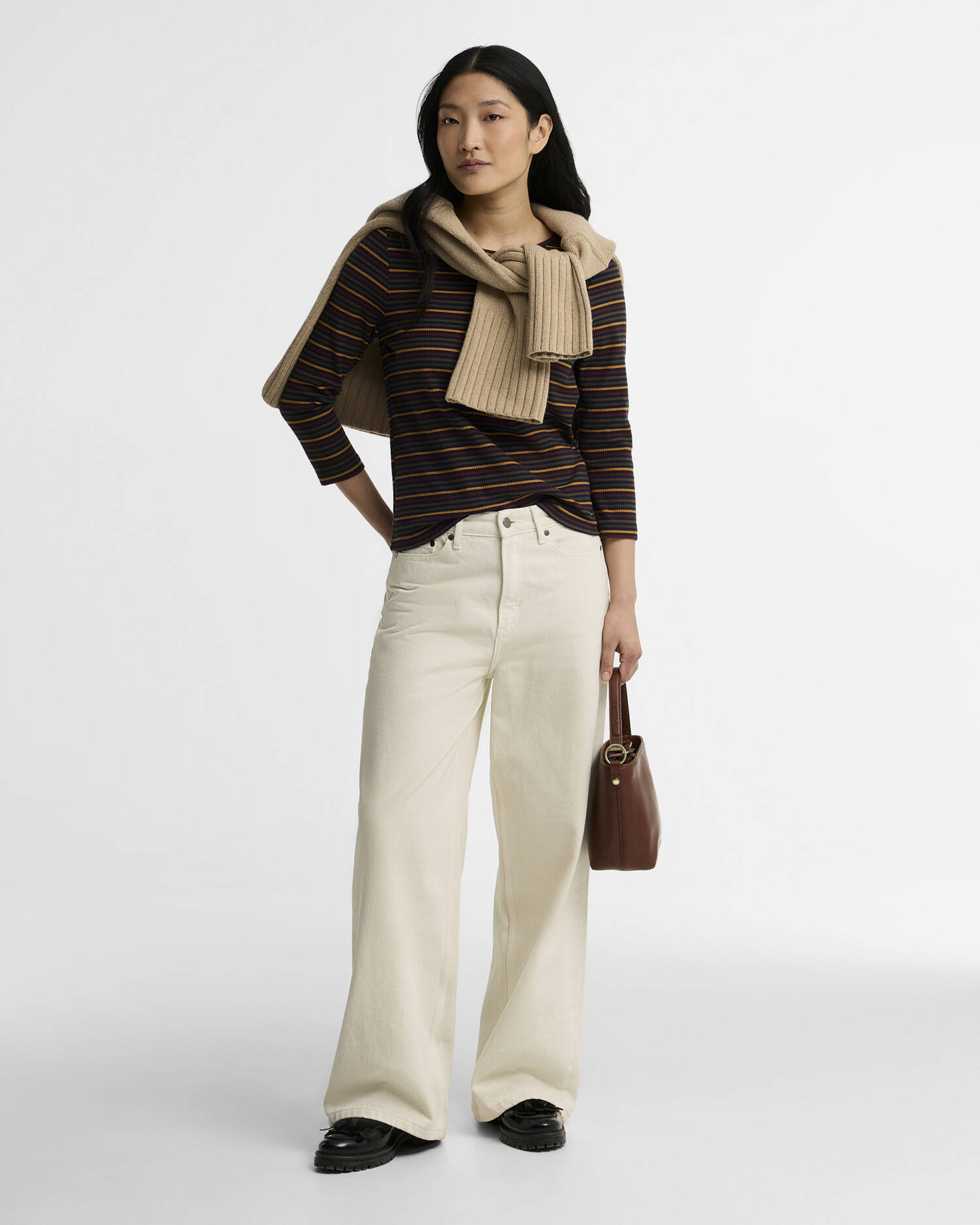 T-shirt Wynn con motivo a righe Shadow Classic Stripe image number 1