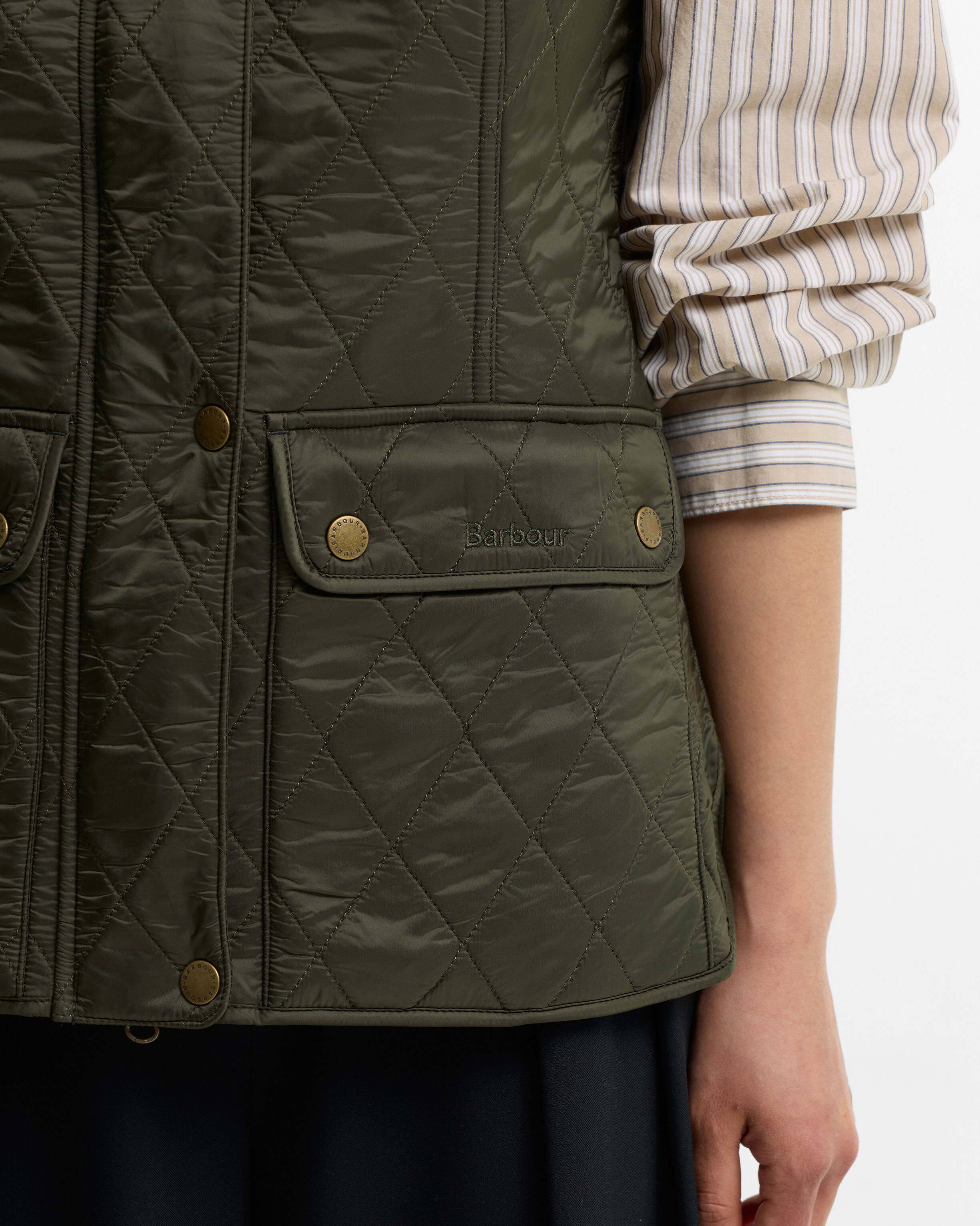 Wray Gilet Olive