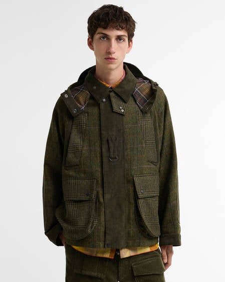 Barbour x Norbit Wool Jacket Olive
