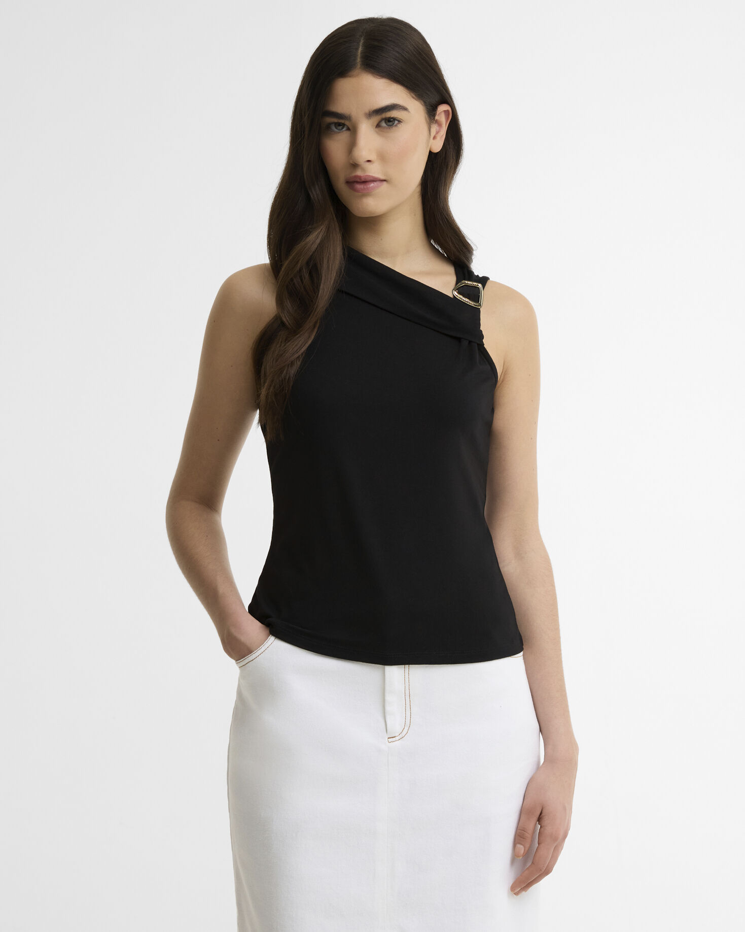 Top Cinzia Black