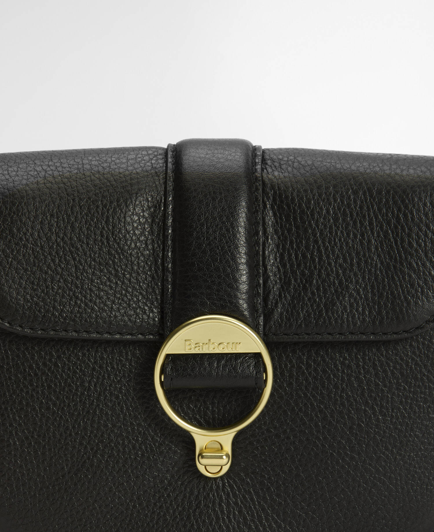 Mini borsa a tracolla in pelle Rosa Black image number 3