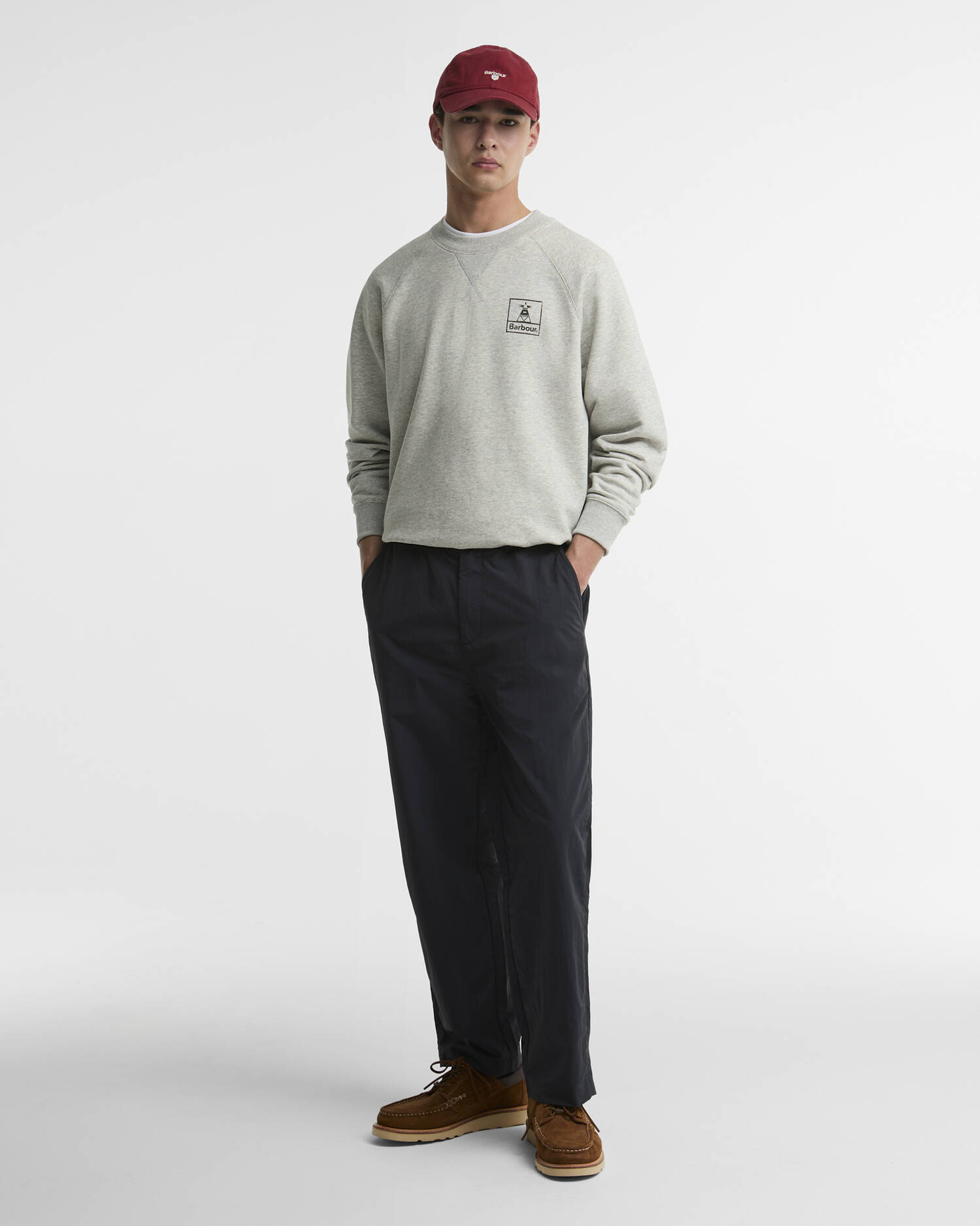 Transport Oversized Sweatshirt Grey Marl image number 1