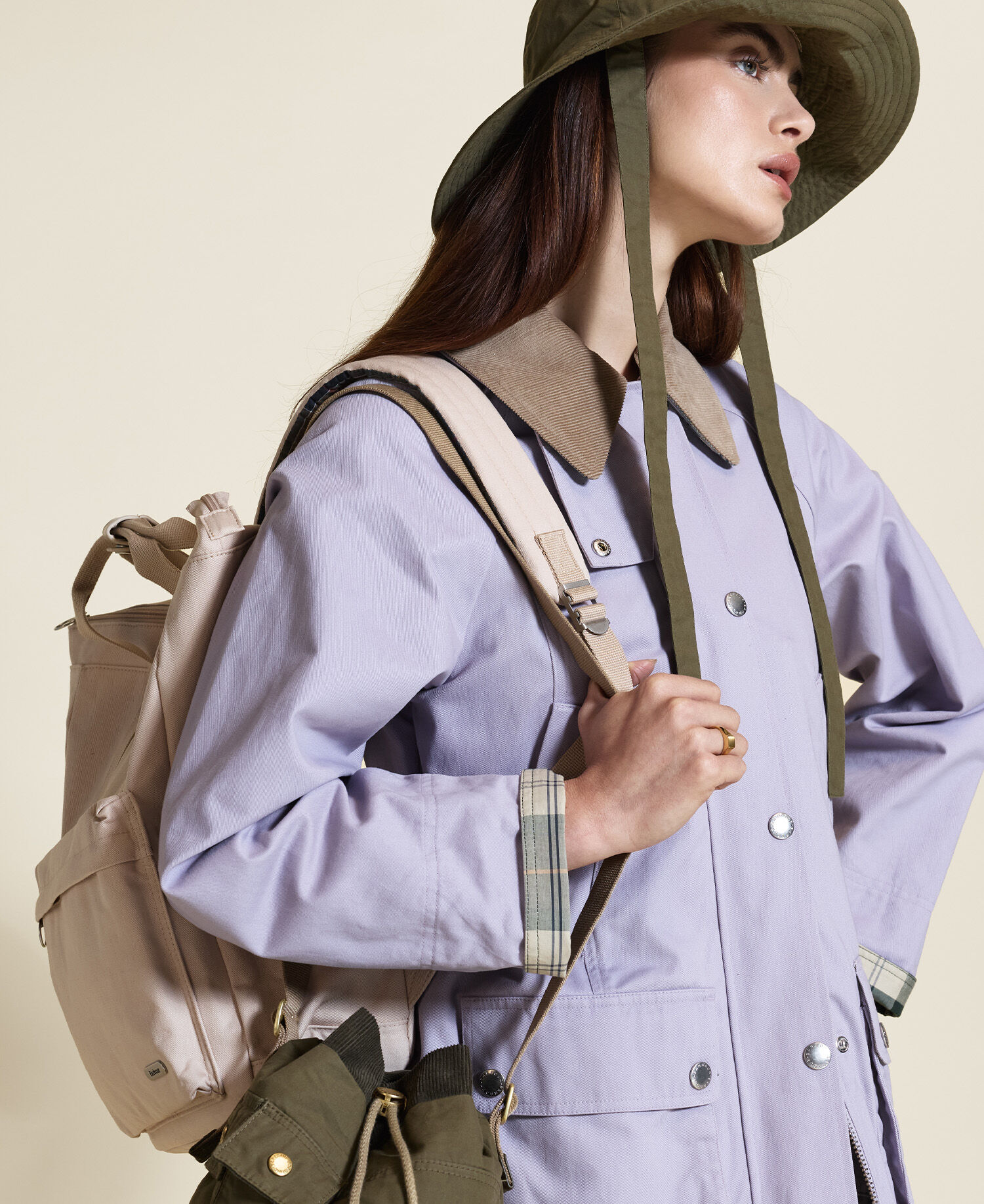 Modern Beadnell Casual Jacket Heather Mist/Ancient/Timberwolf
