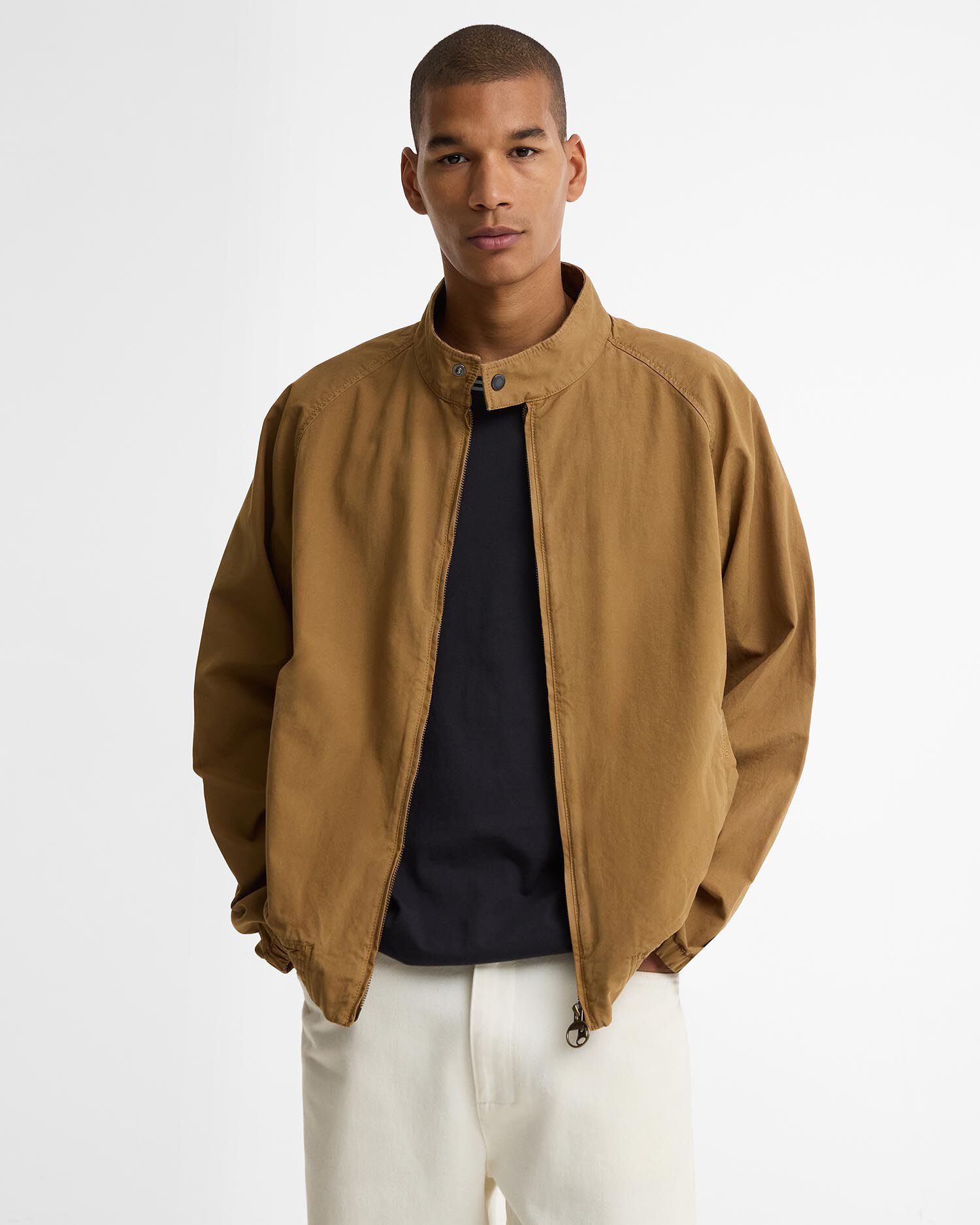 Royston Cotton Harrington Jacket Camel