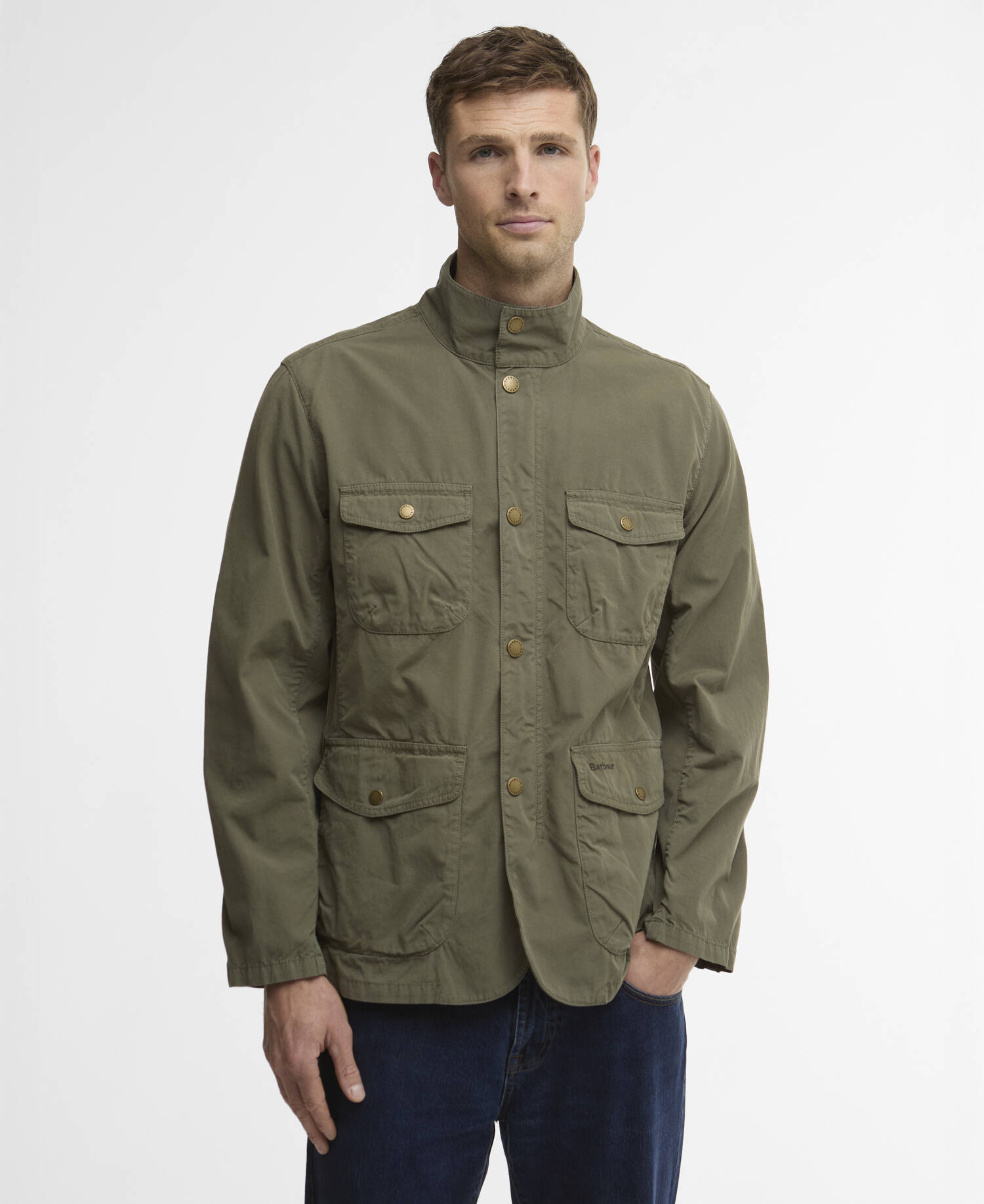 Ogston Casual Jacket Dusty Olive image number 0