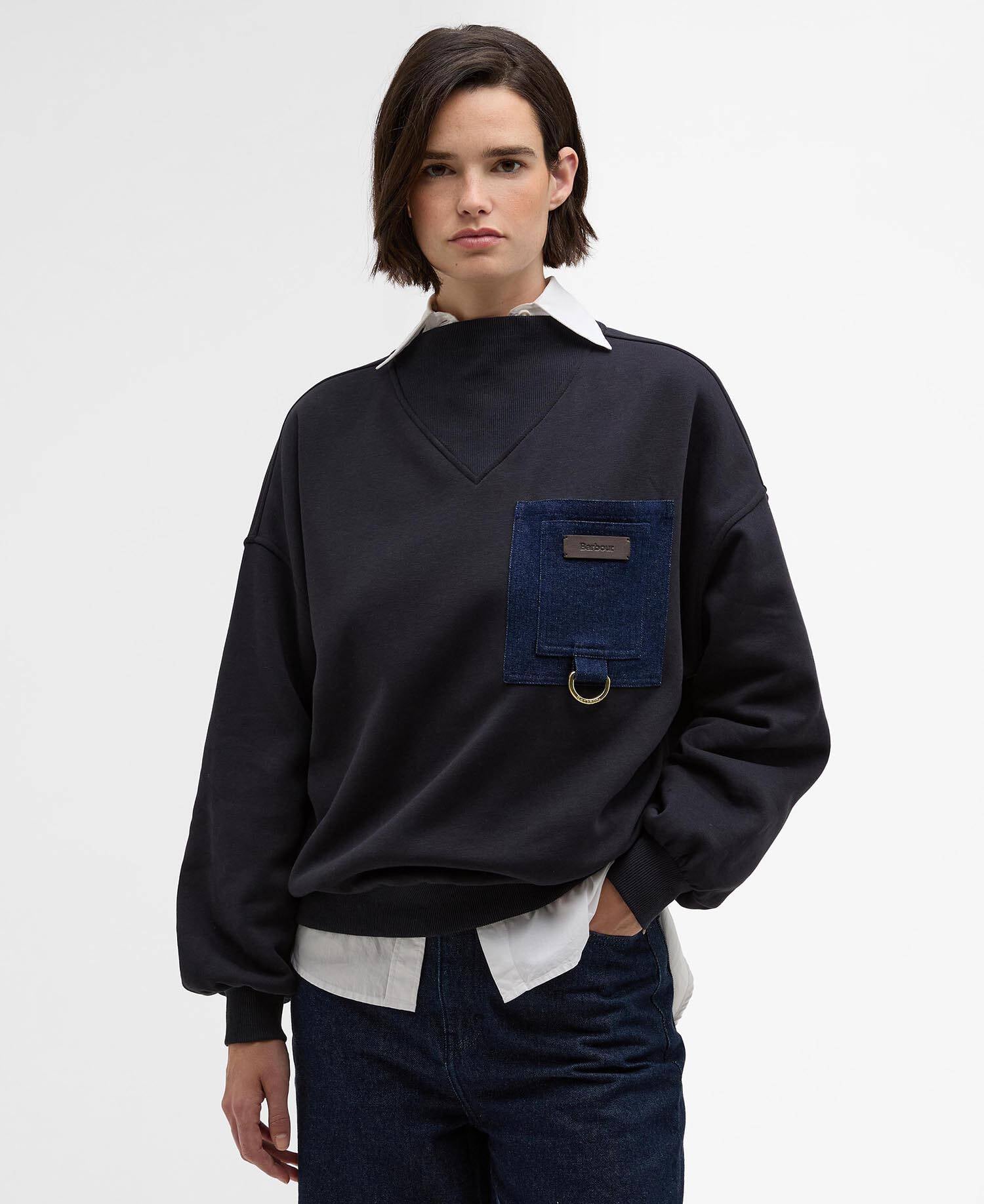 Sweatshirt Saima Dark Navy image number 0
