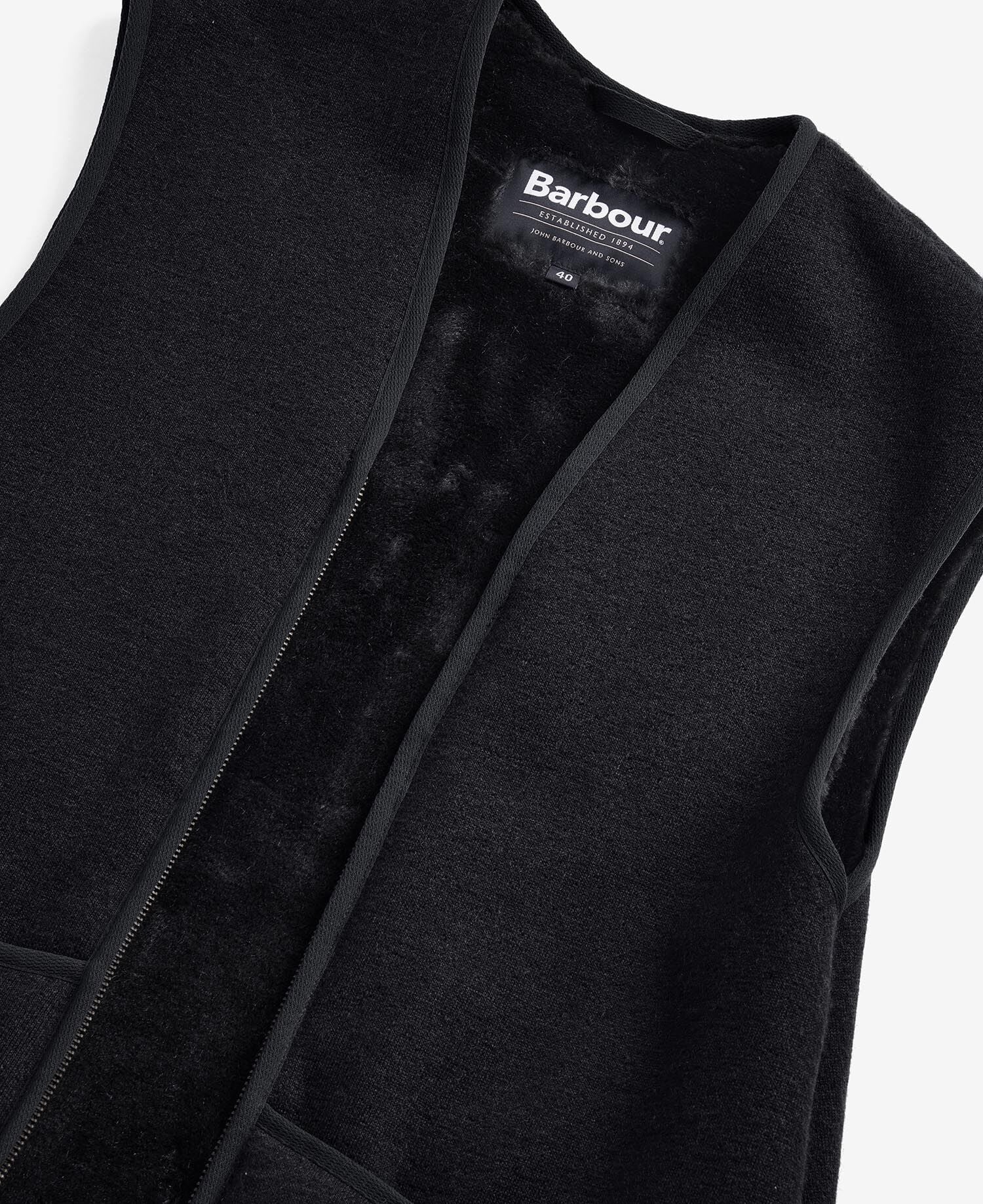 Warm Pile Zip-In Liner Classic Black