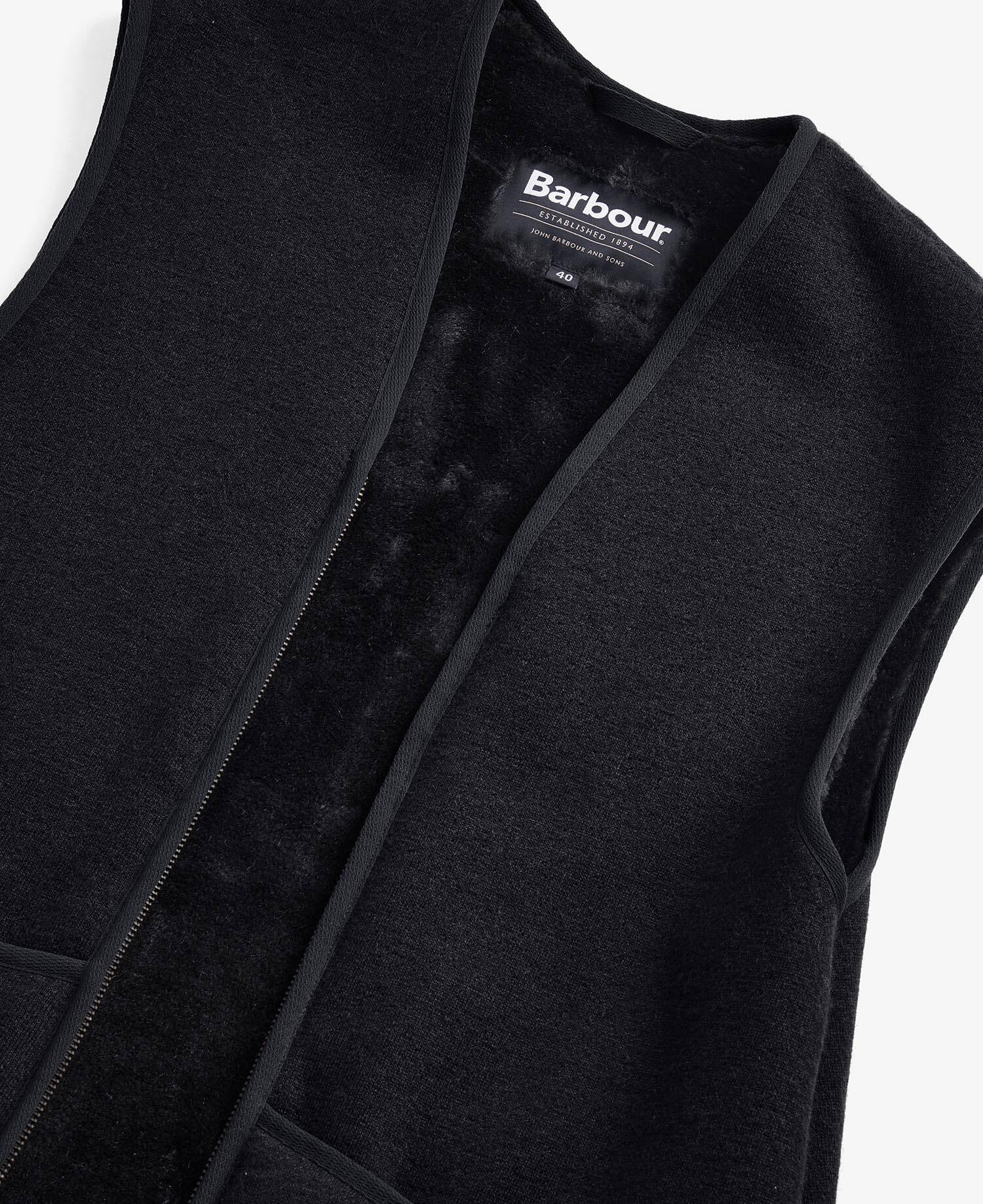 Warm Pile Zip-In Liner Classic Black image number 7