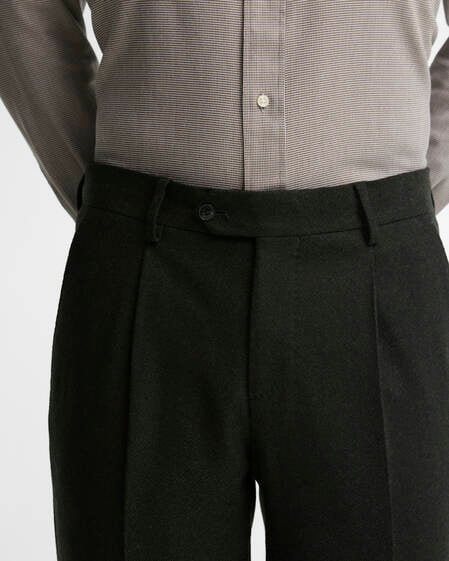 Barbour Hose Fairford Herringbone Tailored Forest