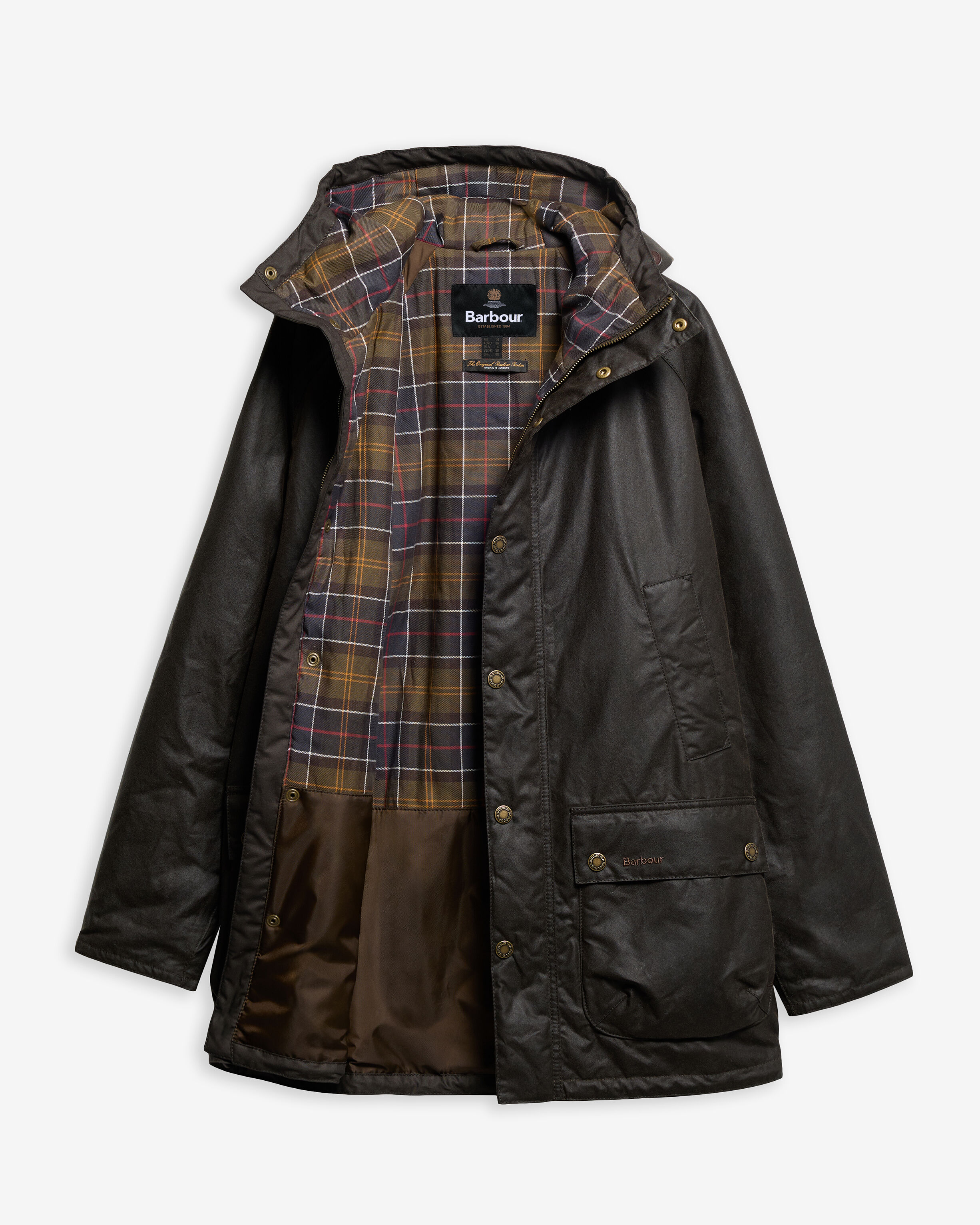 Wachsparka Bedale Olive