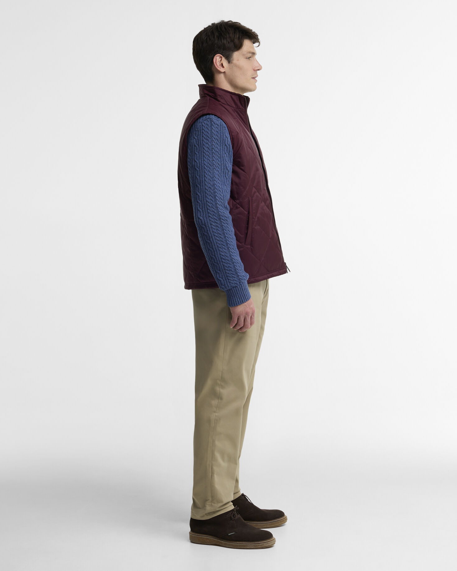 Finn Gilet Dark Bordeaux