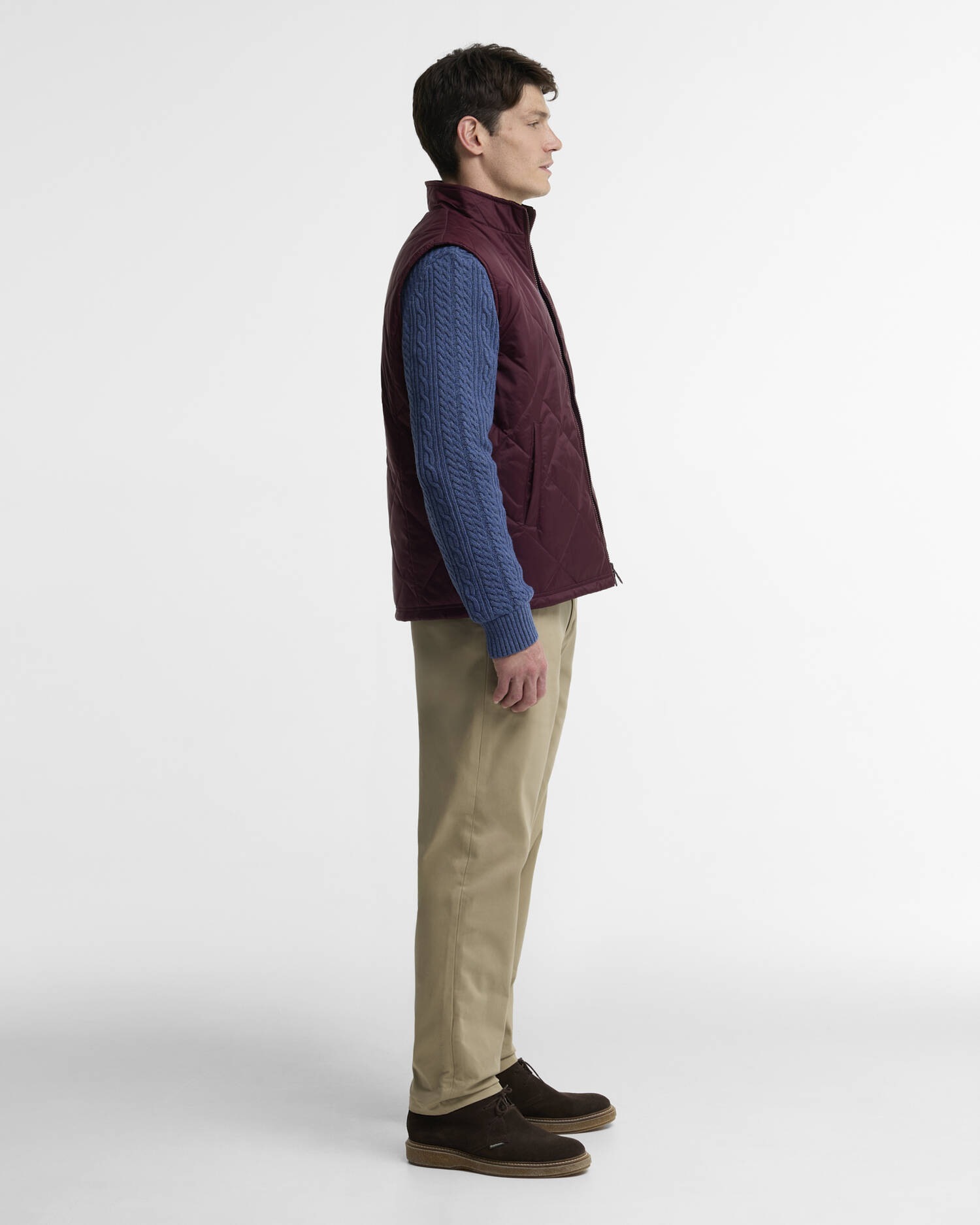 Finn Gilet Dark Bordeaux image number 2