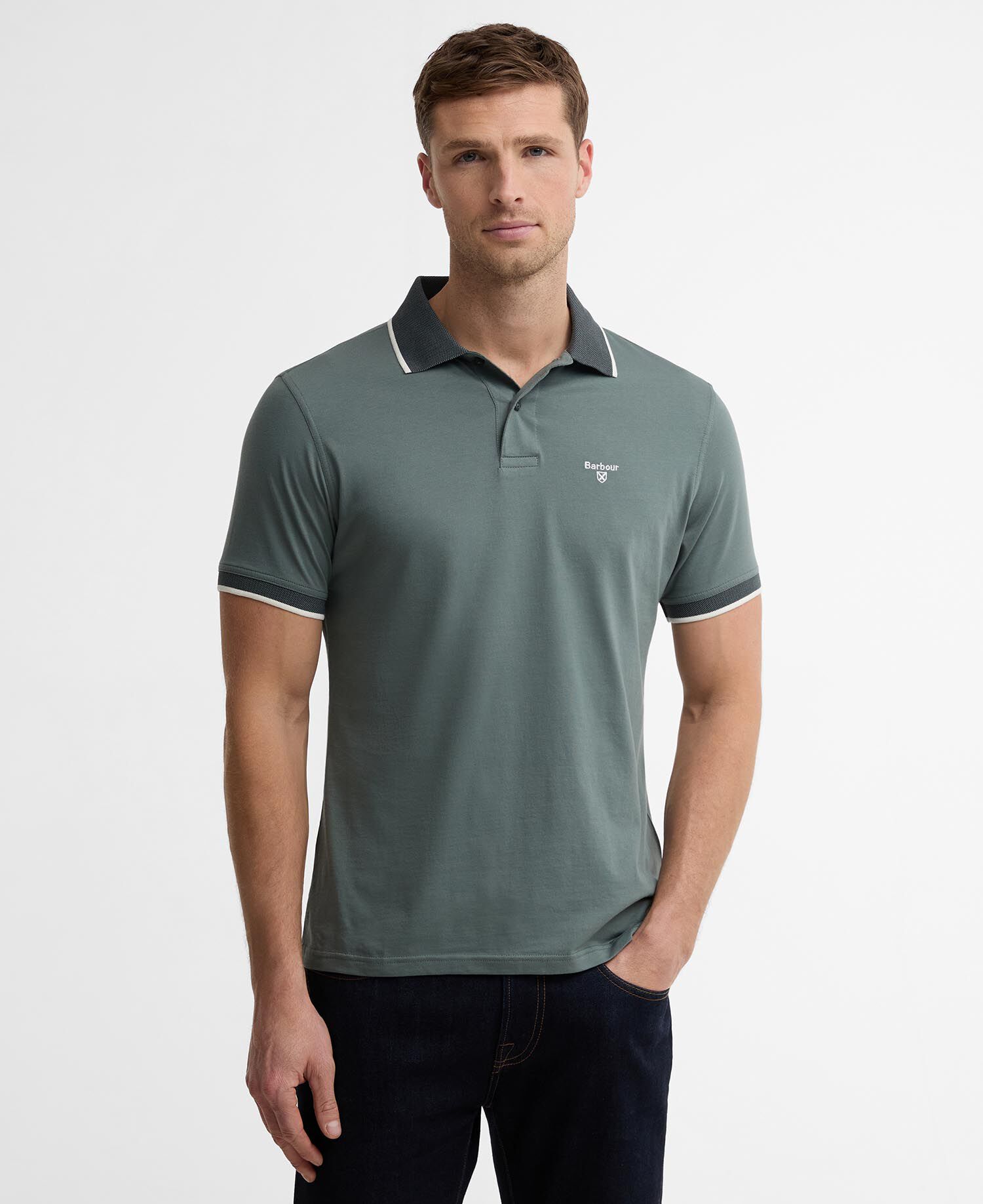 Poloshirt Cornsay Vintage Teal