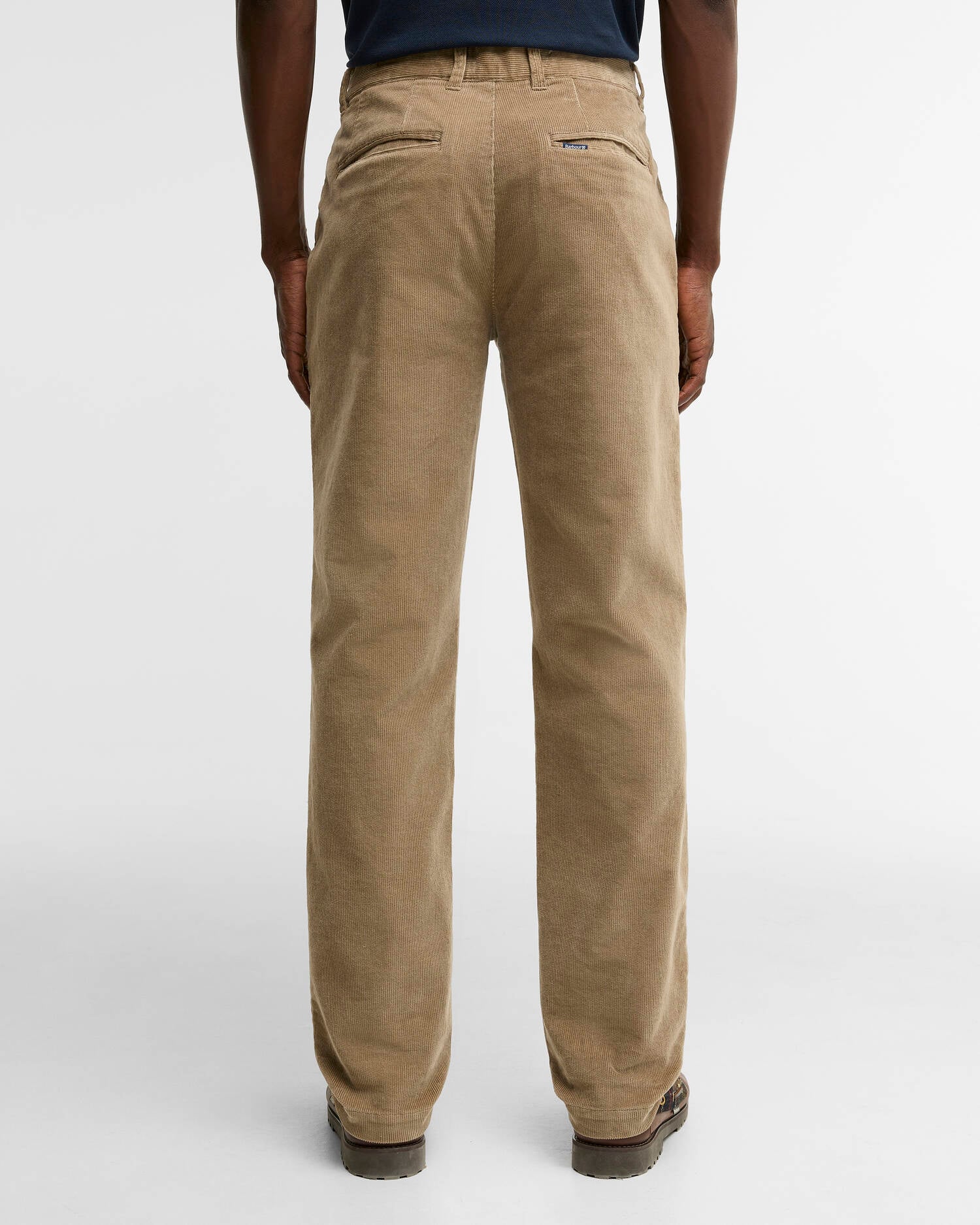 Stretch Cord Tailored Trousers Washed Stone image number 2