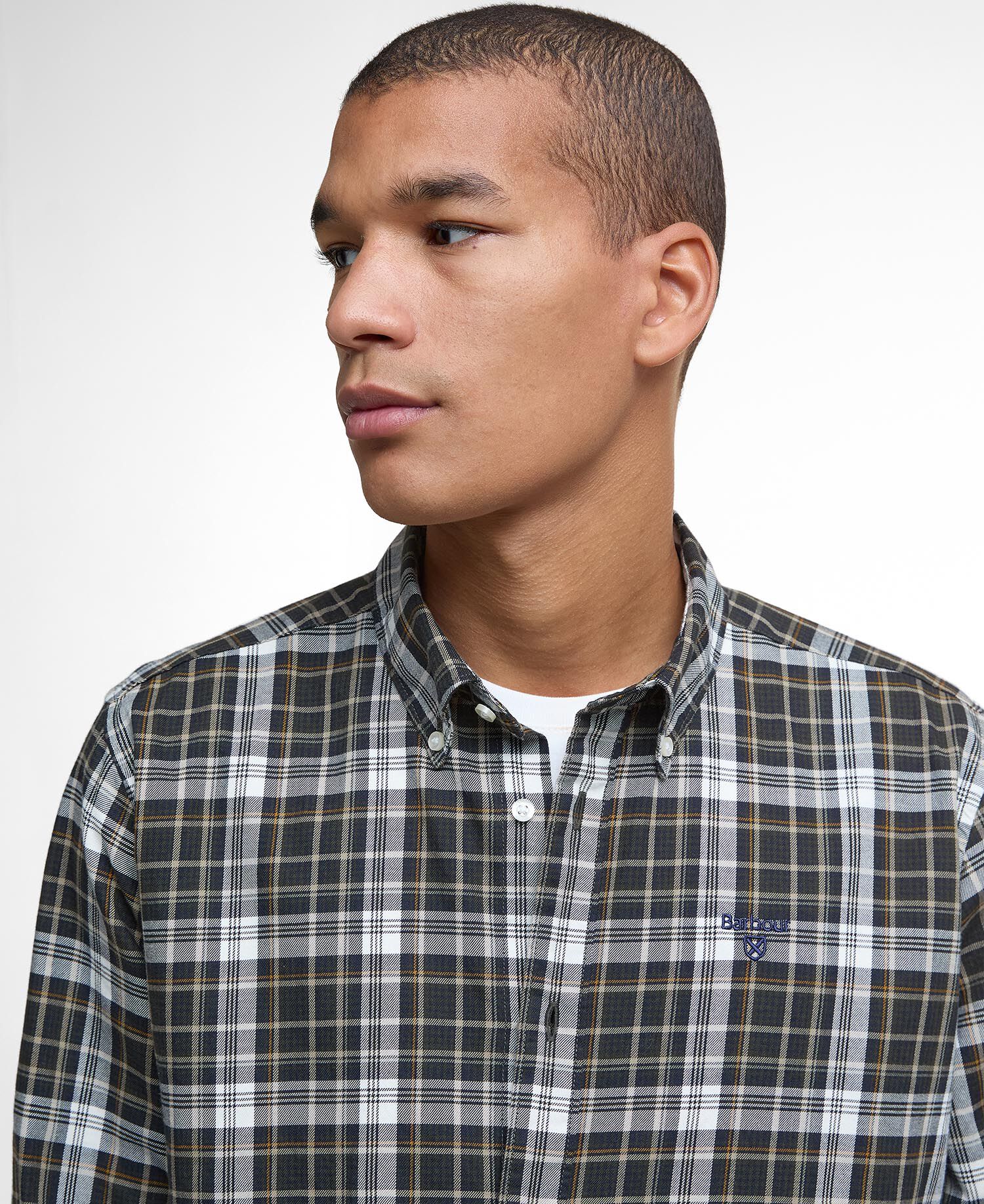 Mosswood Tailored Long-Sleeved Shirt Olive