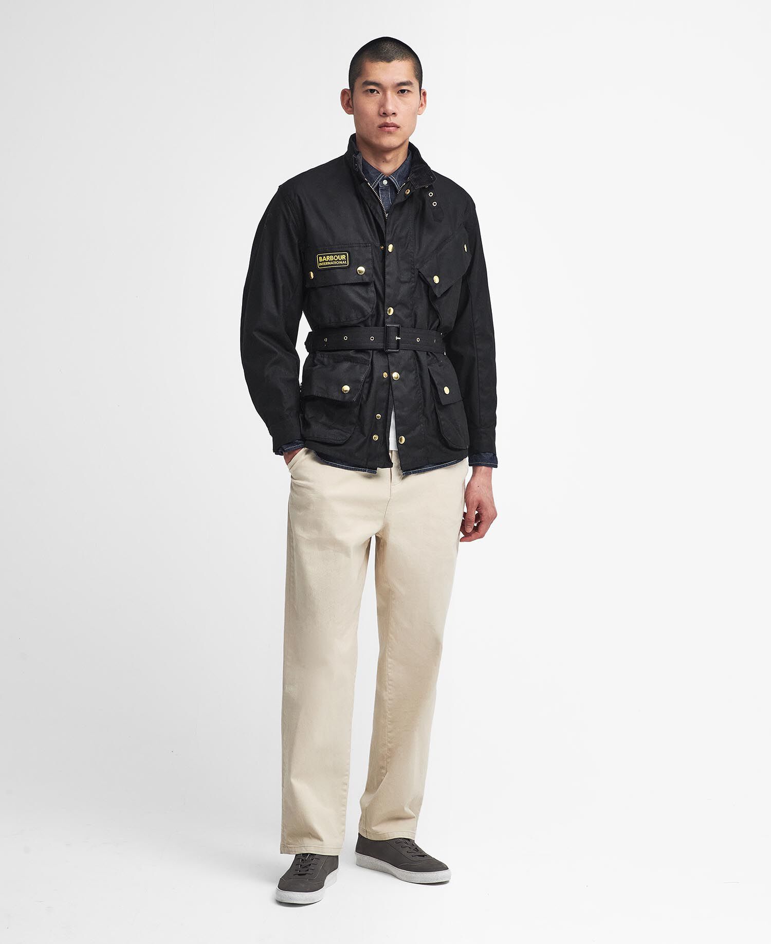 International Original Waxed Jacket Classic Black