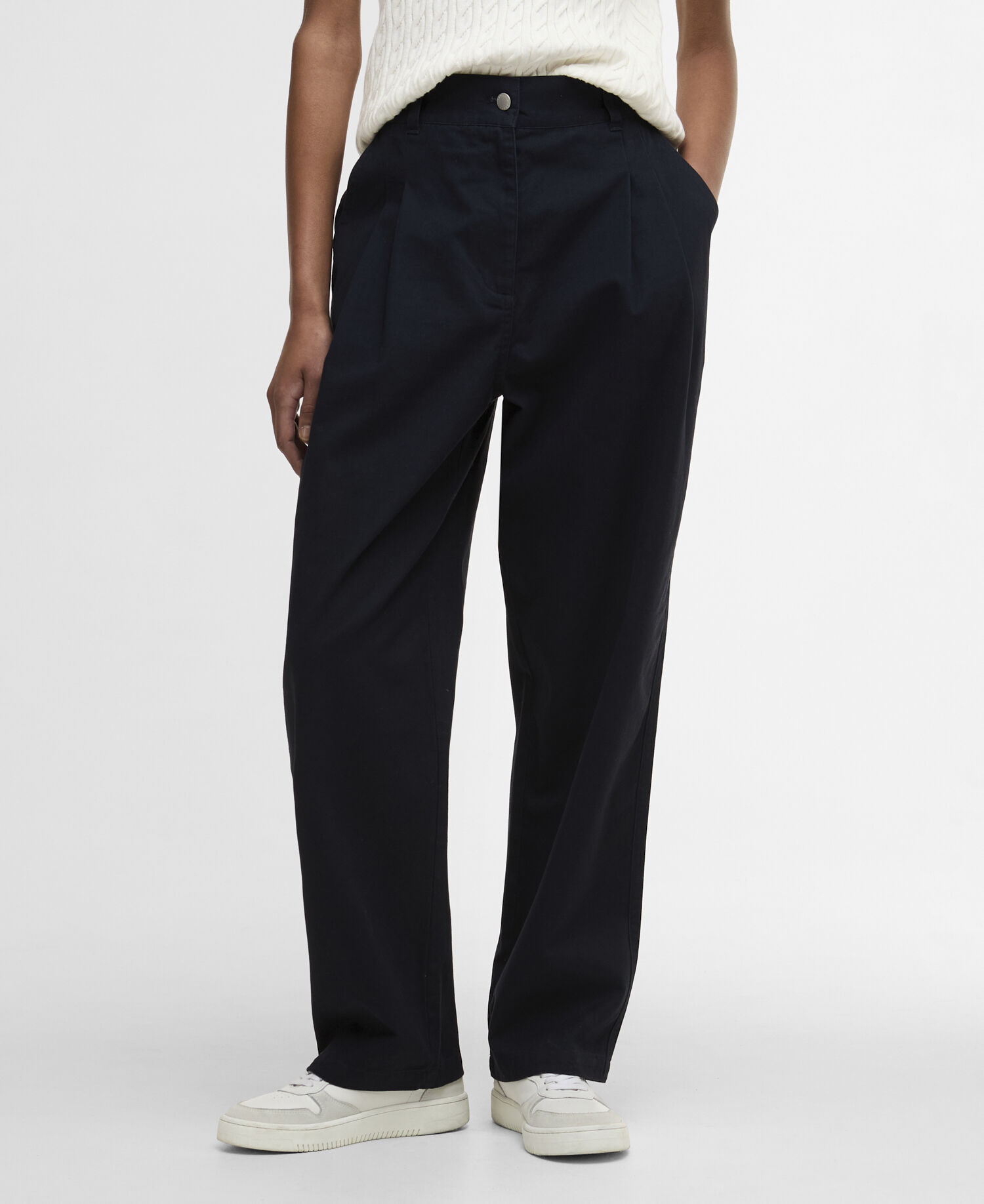 Fern Tapered Trousers Navy