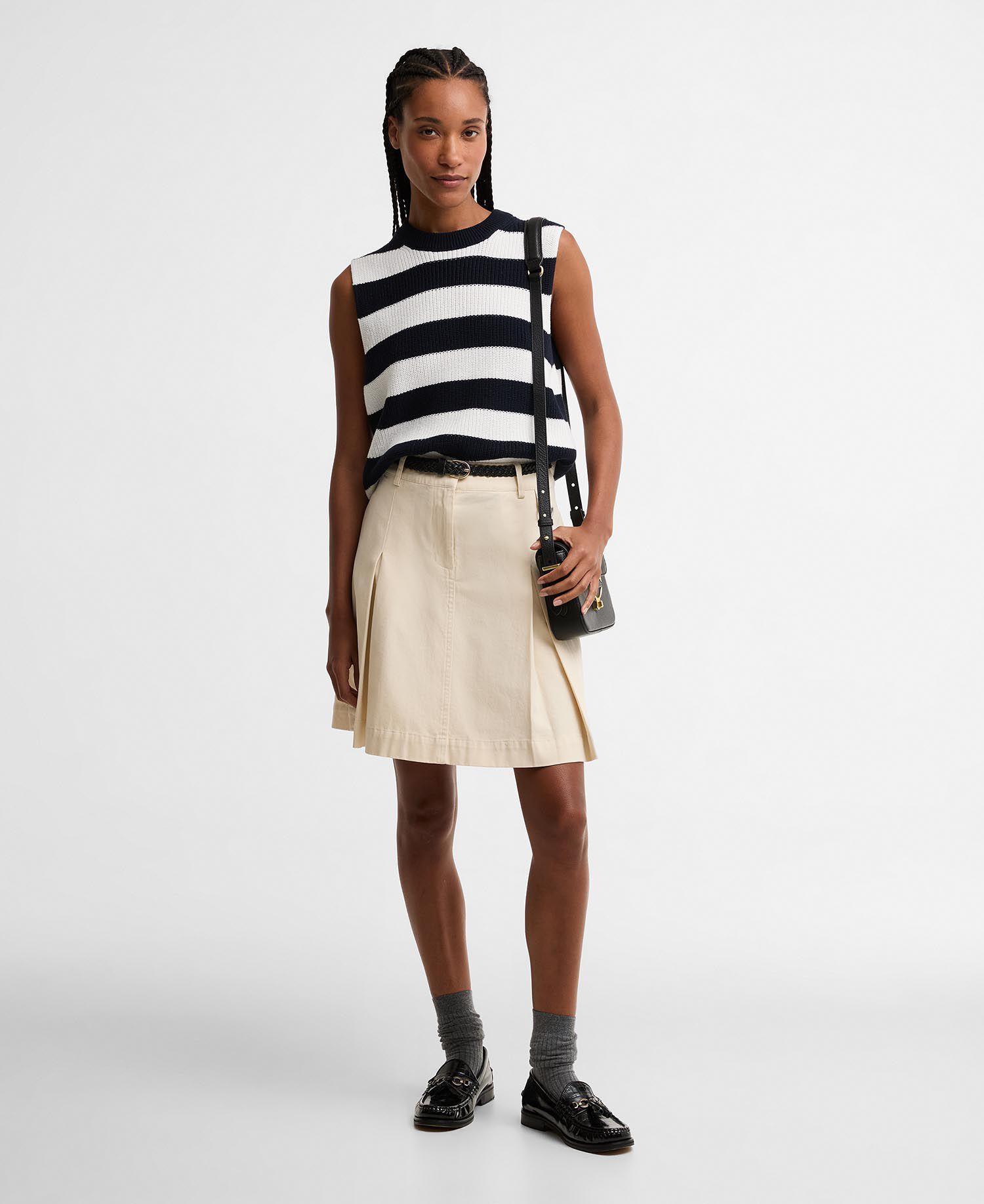 Buy Aylesby Pleated Mini Skirt for USD 110.00 | BARBOUR_US