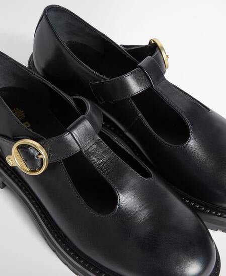 Barbour Mary Jane Schuhe Ryton Black
