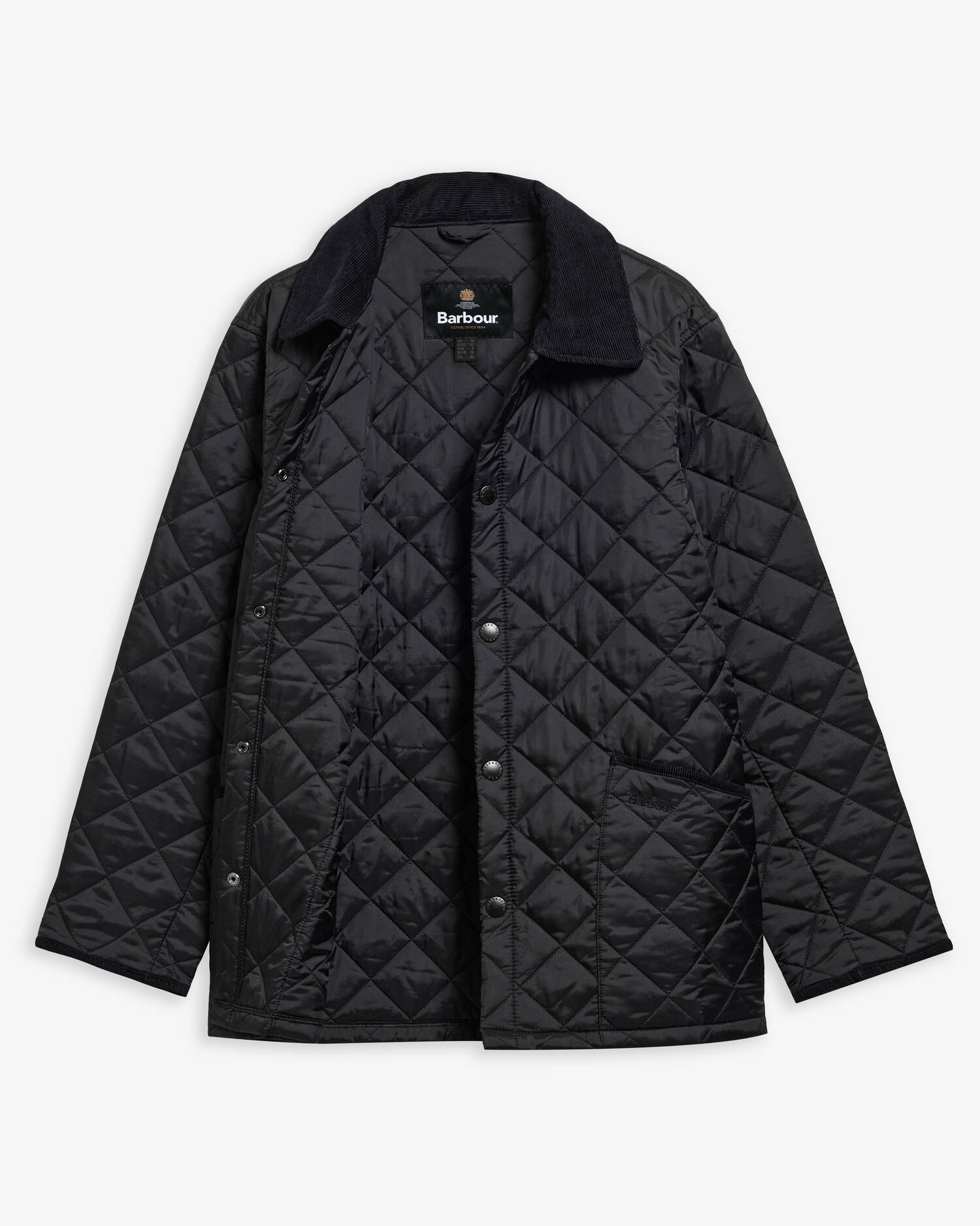 Select Liddesdale Quilted Jacket Classic Black image number 9
