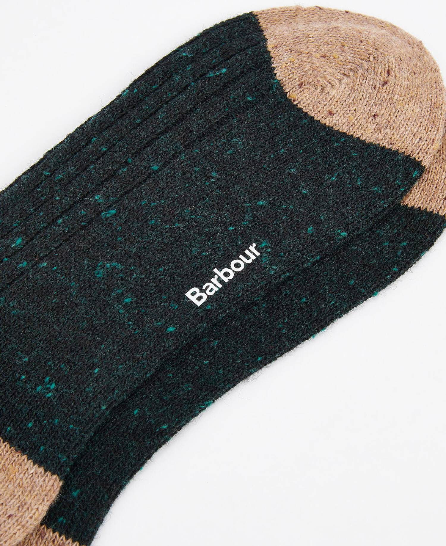 Houghton Socks Evergreen-Sandstone image number 1