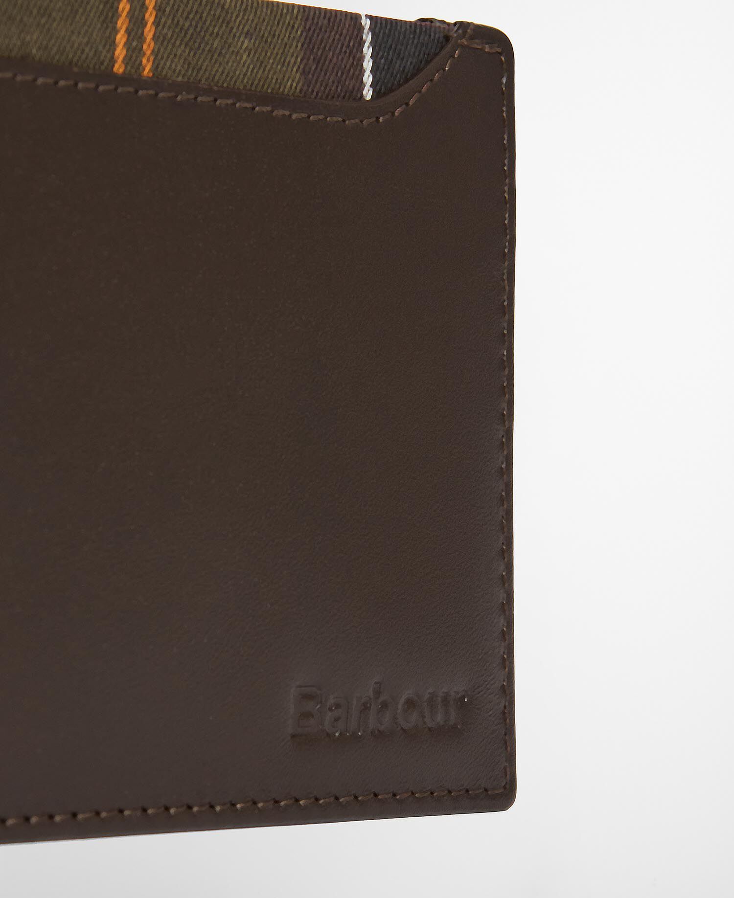 Portafoglio a libro in pelle Brodick Brown/Classic