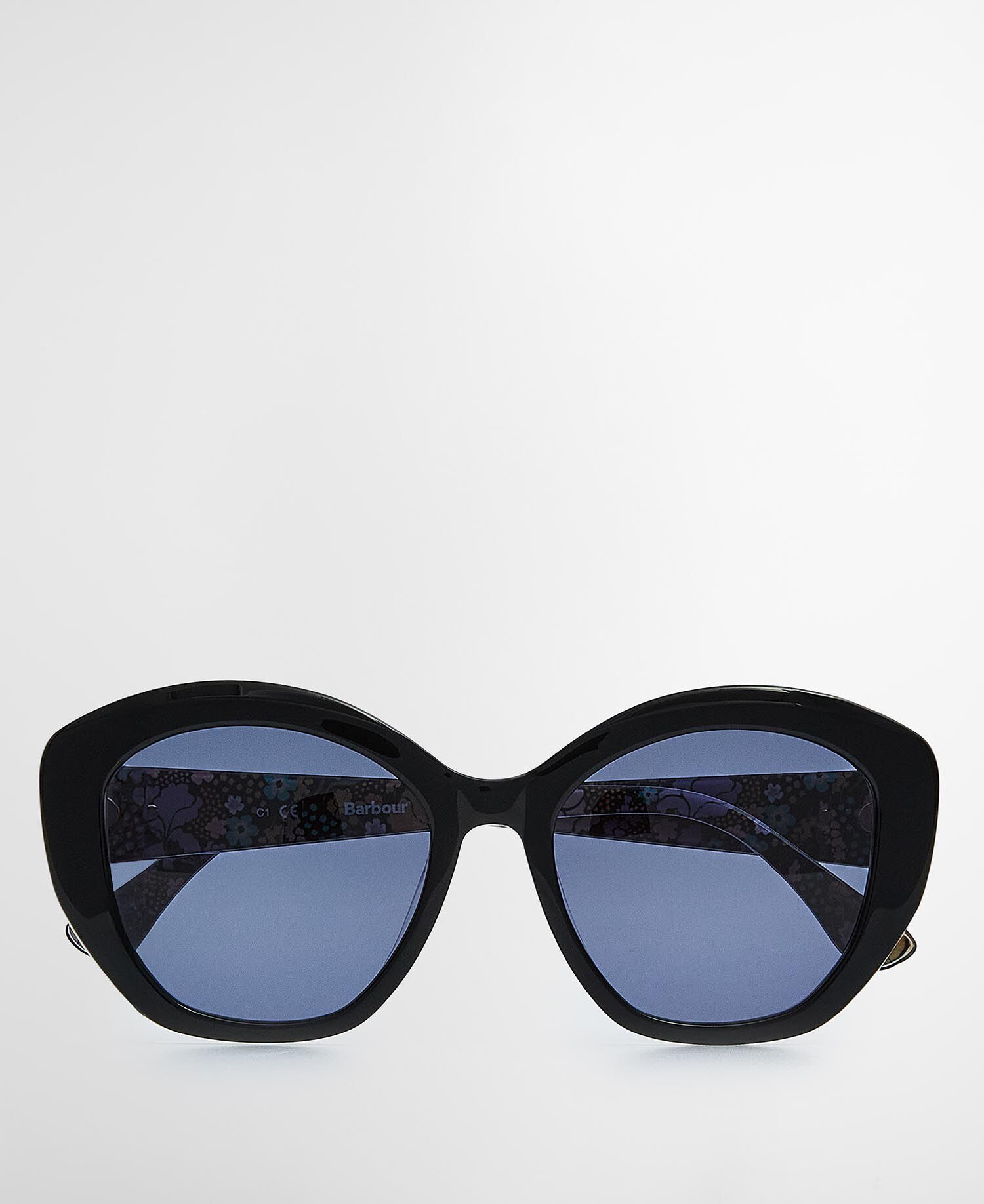 Cat-Eye Sunglasses c1 Black