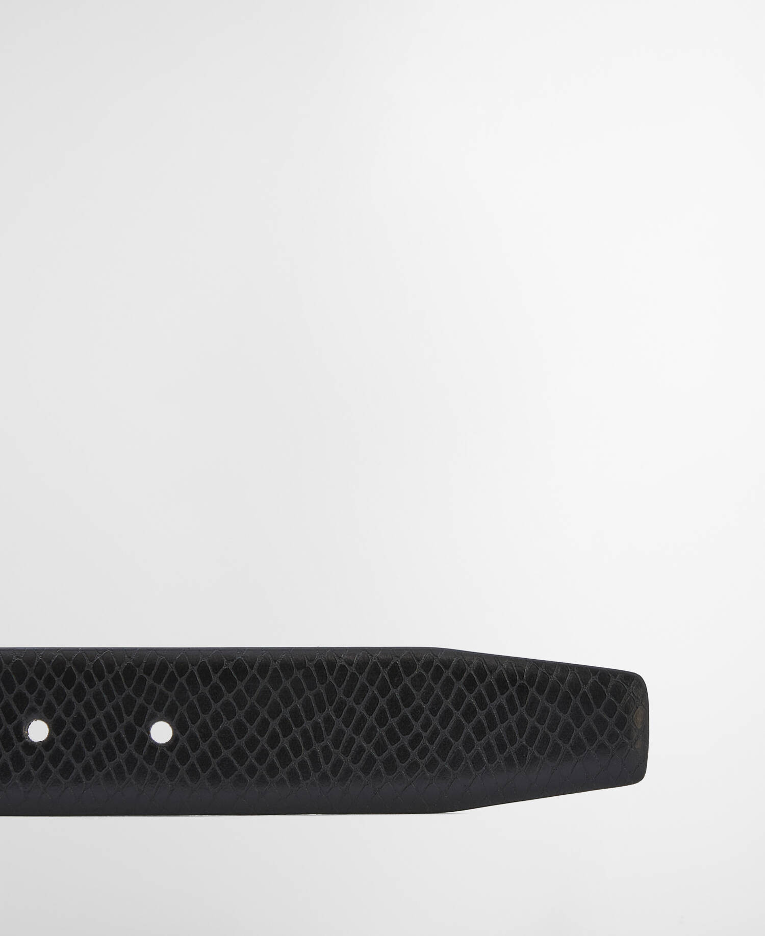 Jaspar Leather Belt Black image number 1