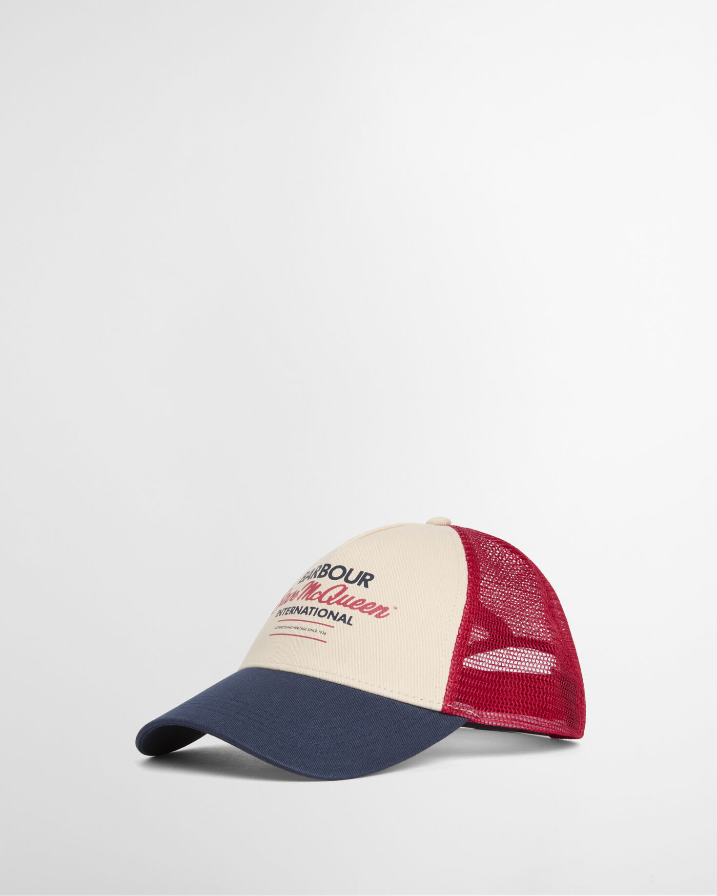 SMQ Trucker Cap Navy-Red-Stone
