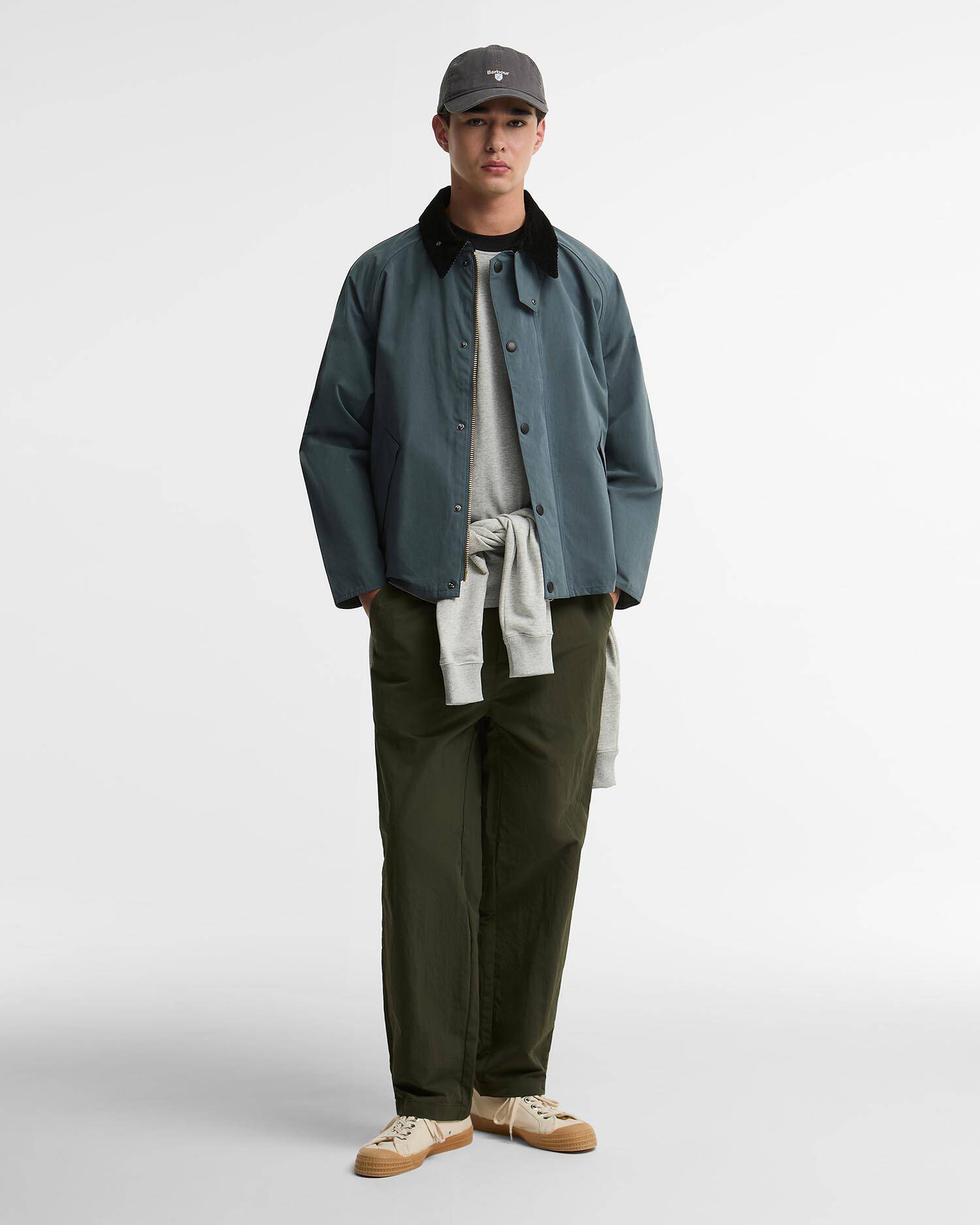 Transporter Oversized Casual Jacket Dark Slate image number 1