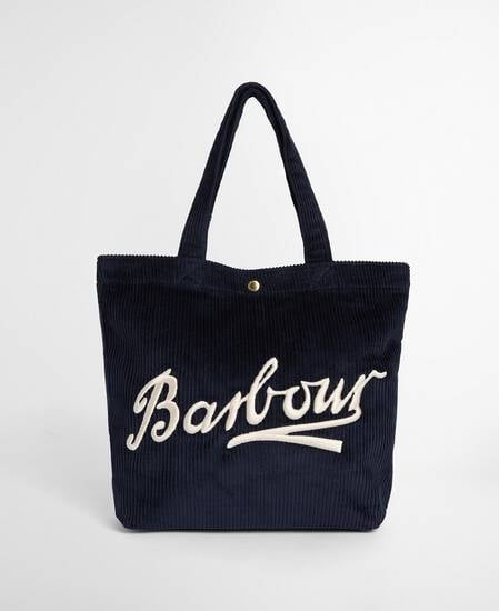 Mini Carrick Cord Tote Bag Navy