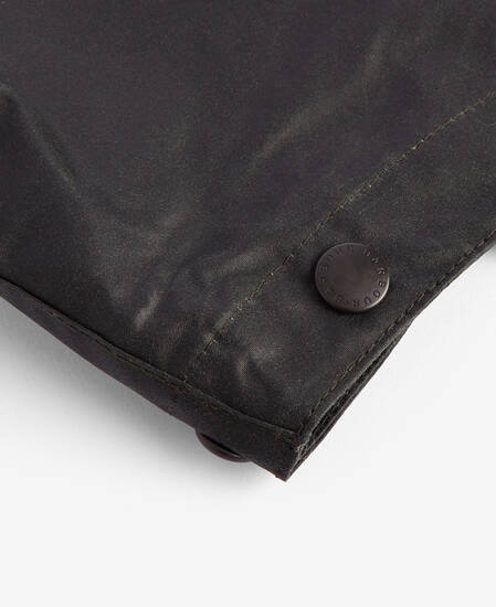 Kapuze Waxed Cotton Plain 
