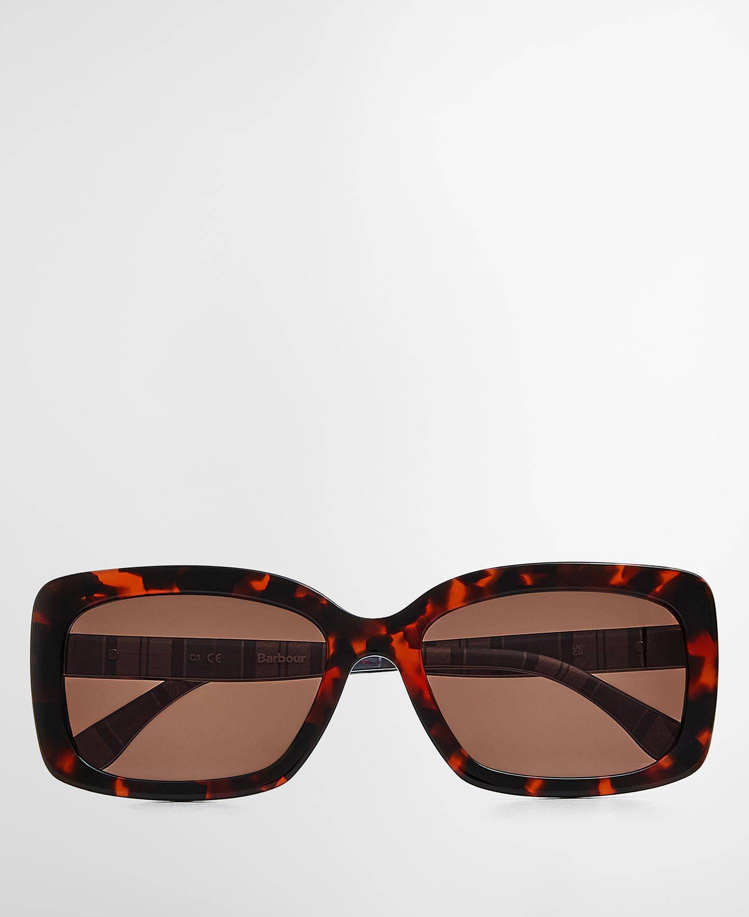 Rectangular Sunglasses c3 Classic Tort image number 0