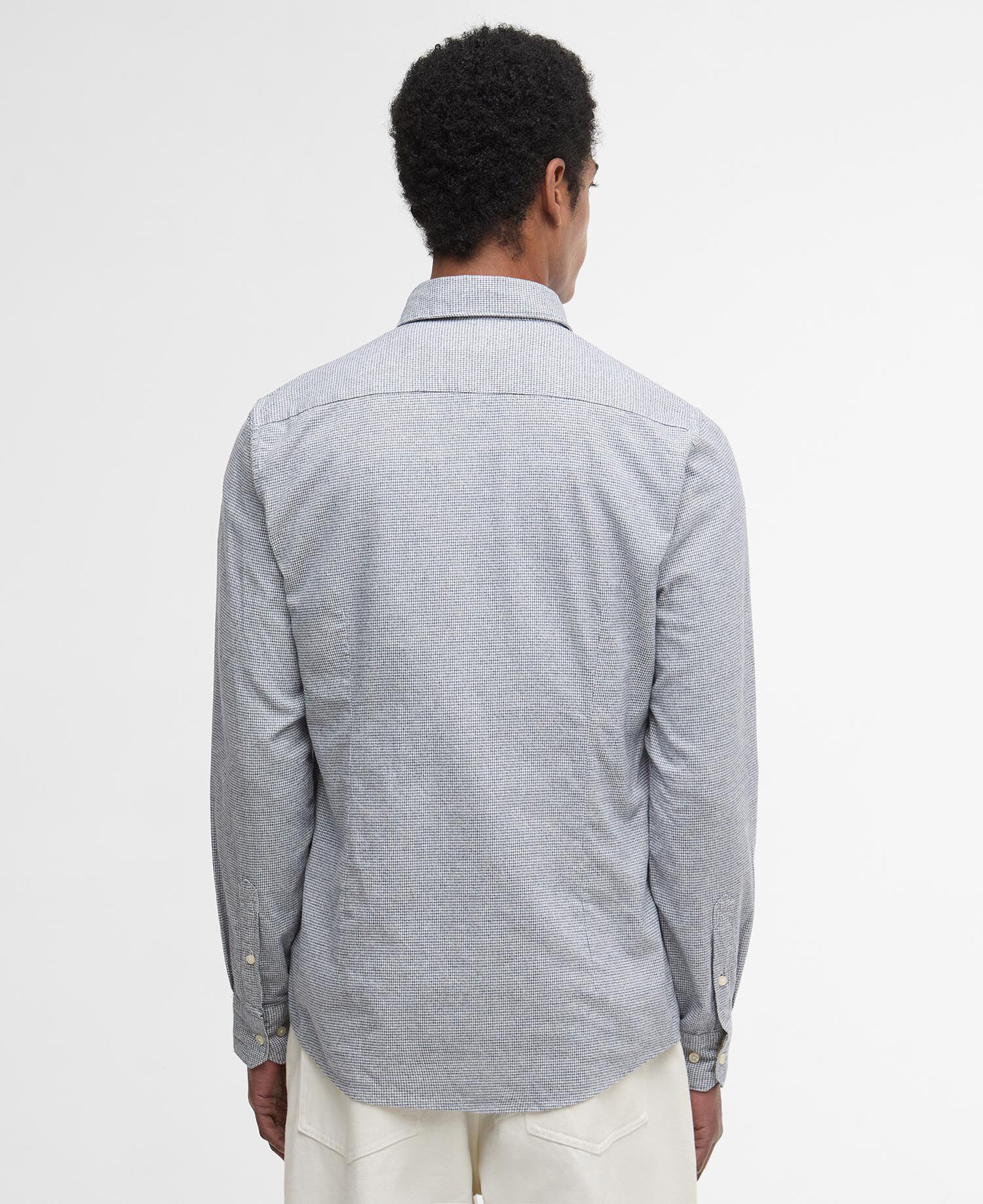 Turner Tailored Long-Sleeved Shirt Classic Navy