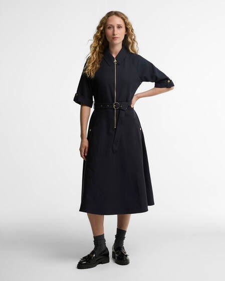 Arlene Midi Dress Dark Navy