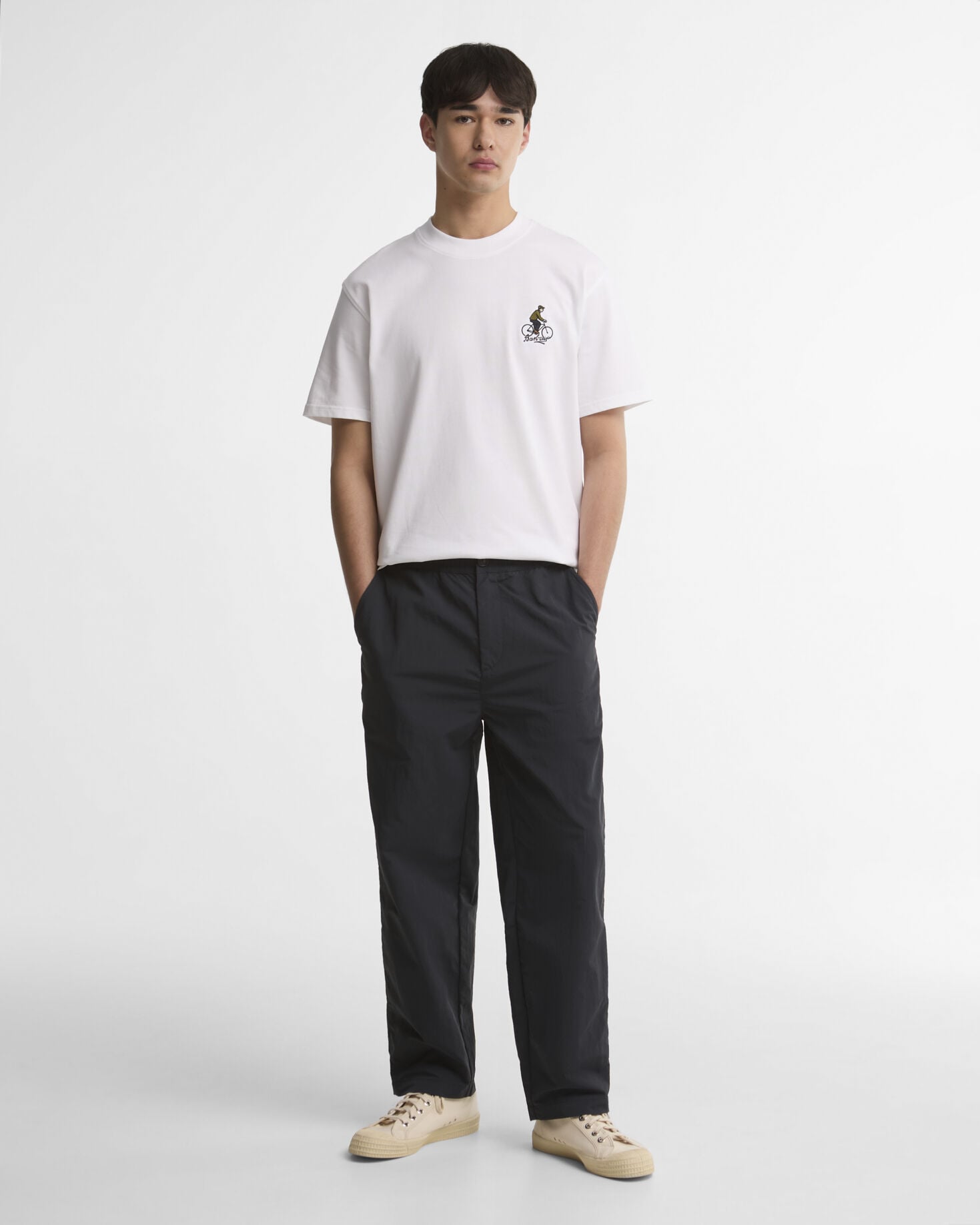 T-shirt oversize Trussford Bicycle White