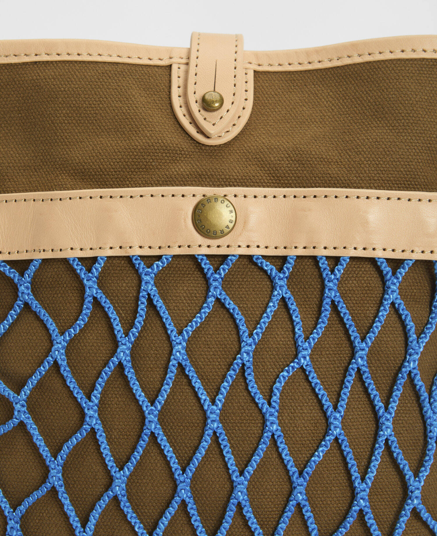 Paul Smith Loves Barbour Crossbody Bag Dark Sand image number 4