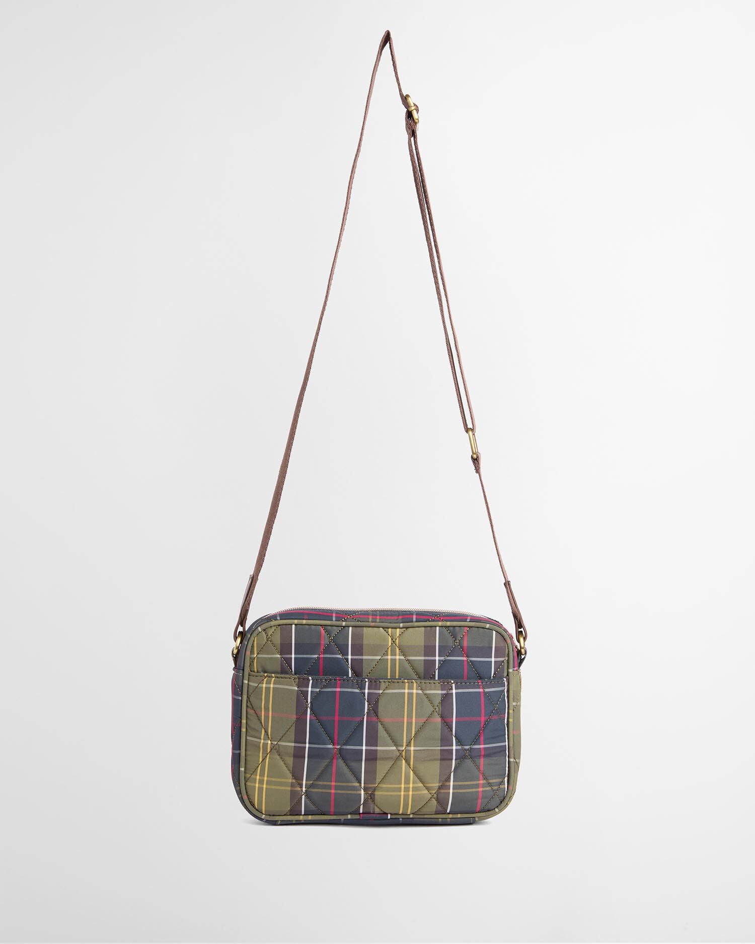 Quilted Crossbody Bag Classic Tartan