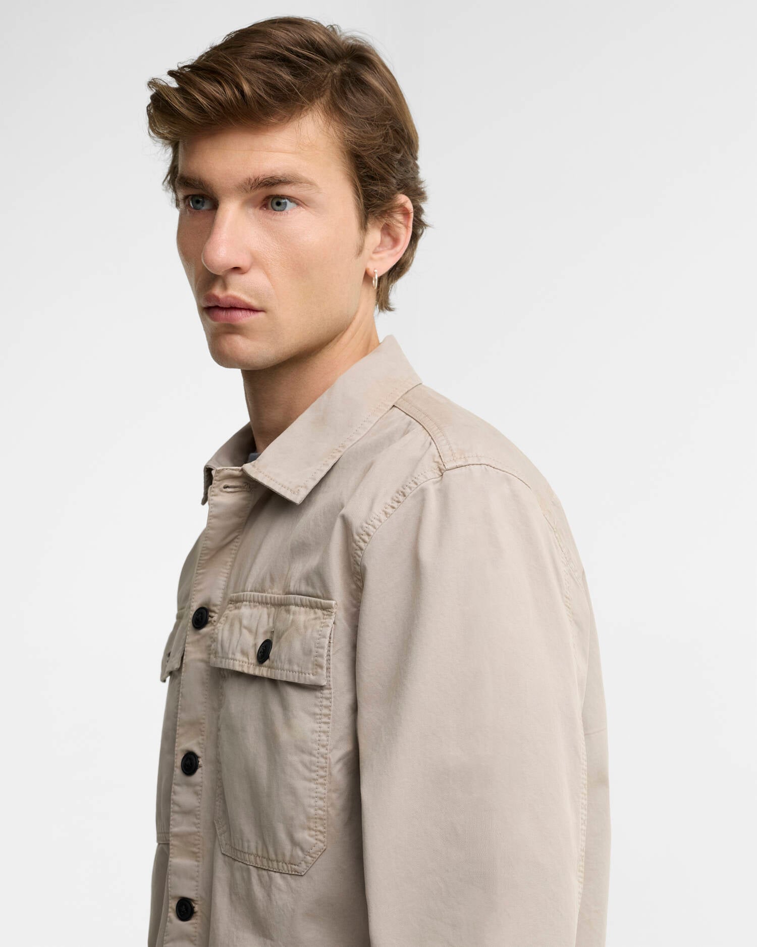 Arlo Overshirt Concrete image number 3