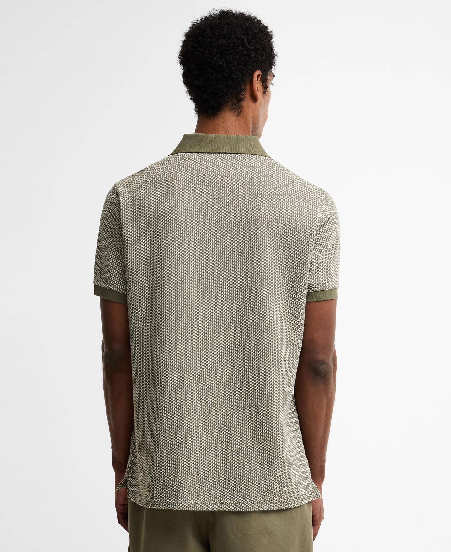 Copgrove Tailored Polo Shirt Dusty Olive image number 2