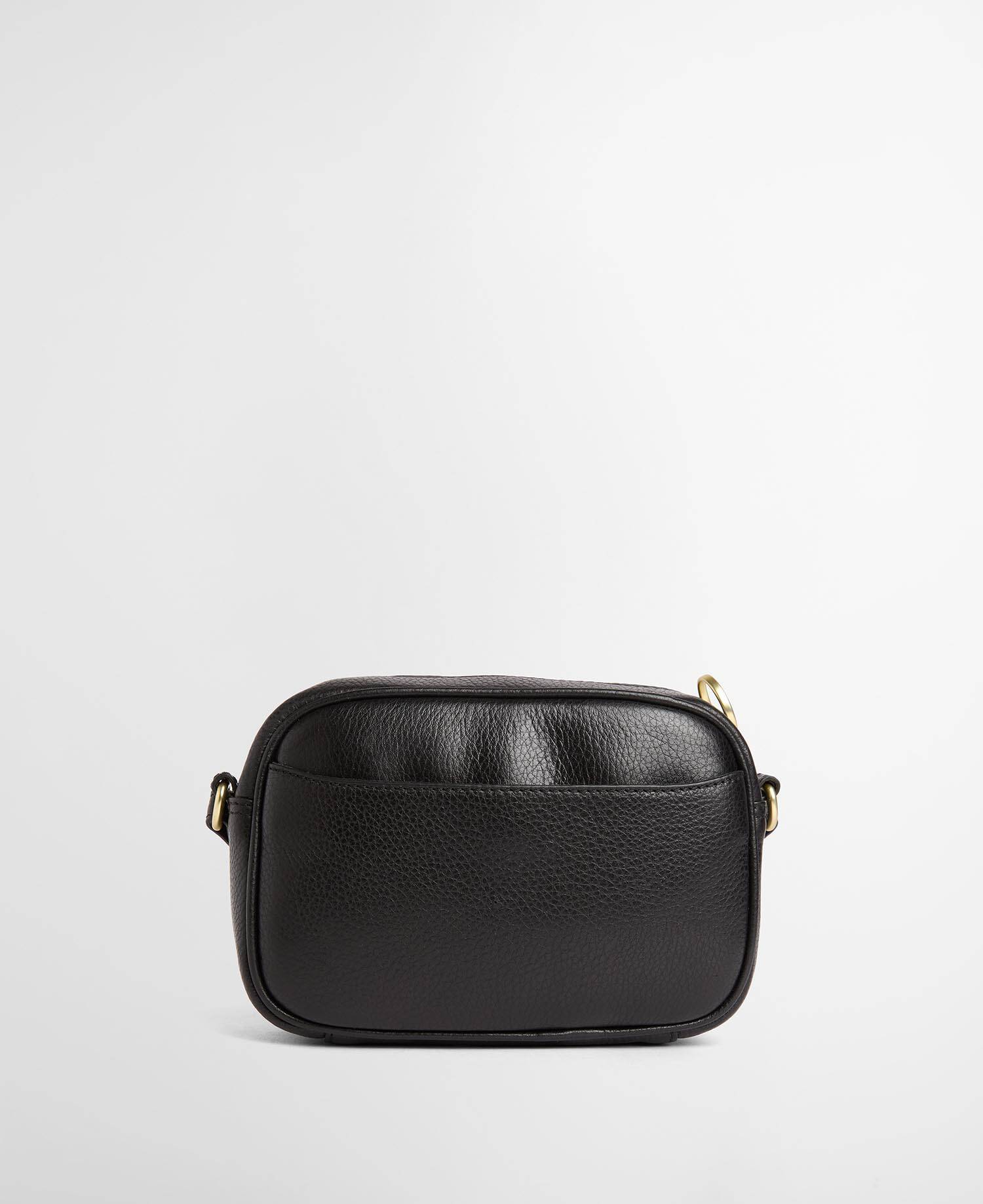 Barbour Ledertasche Daphne Mini Black image number 3