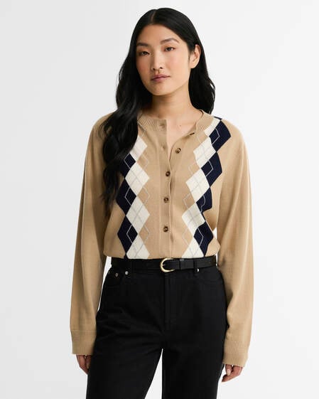Barbour Cardigan Mariana Warm Trench Multi
