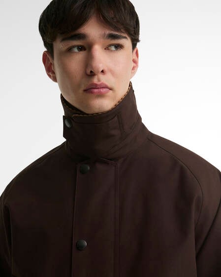 Classic Bedale Showerproof Jacket Dark Brown