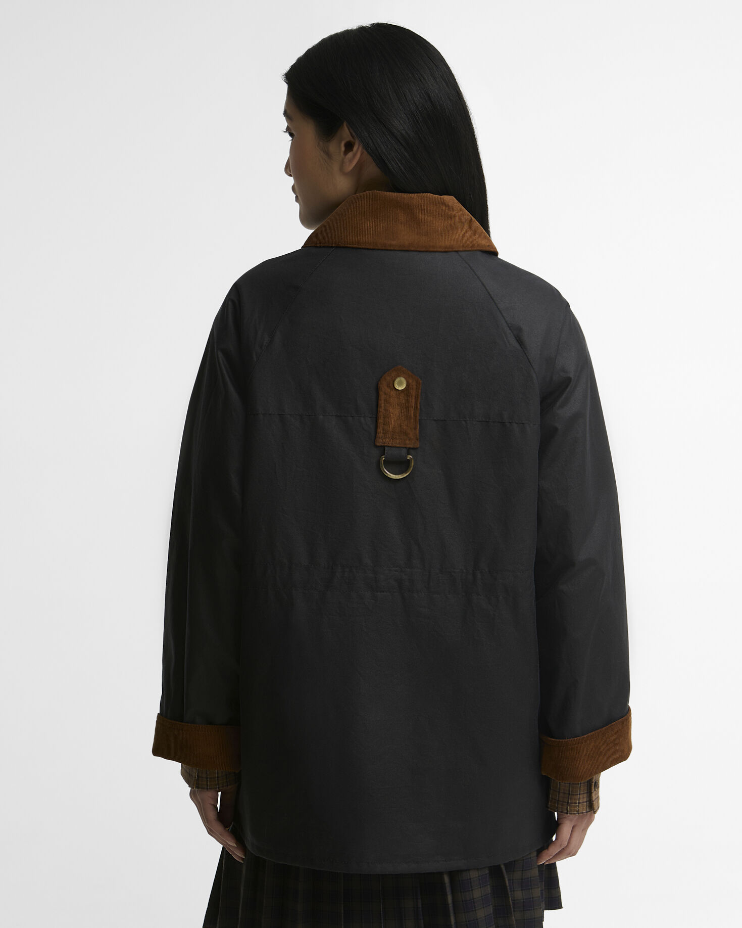 Treeton Waxed Jacket Navy/Ancient