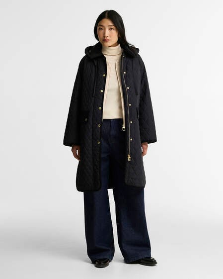 Ravensden Quilted Jacket Dk Navy/Ancient