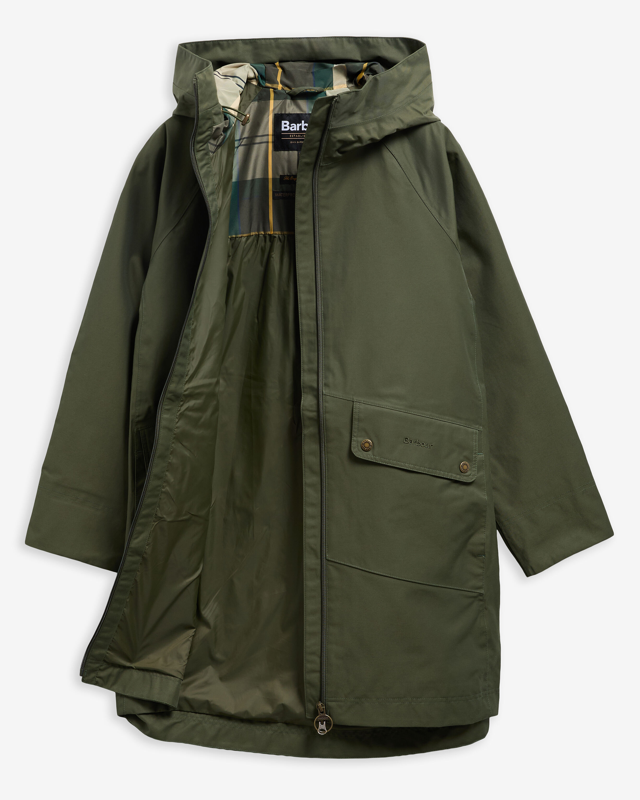 Heron Waterproof Jacket Olive