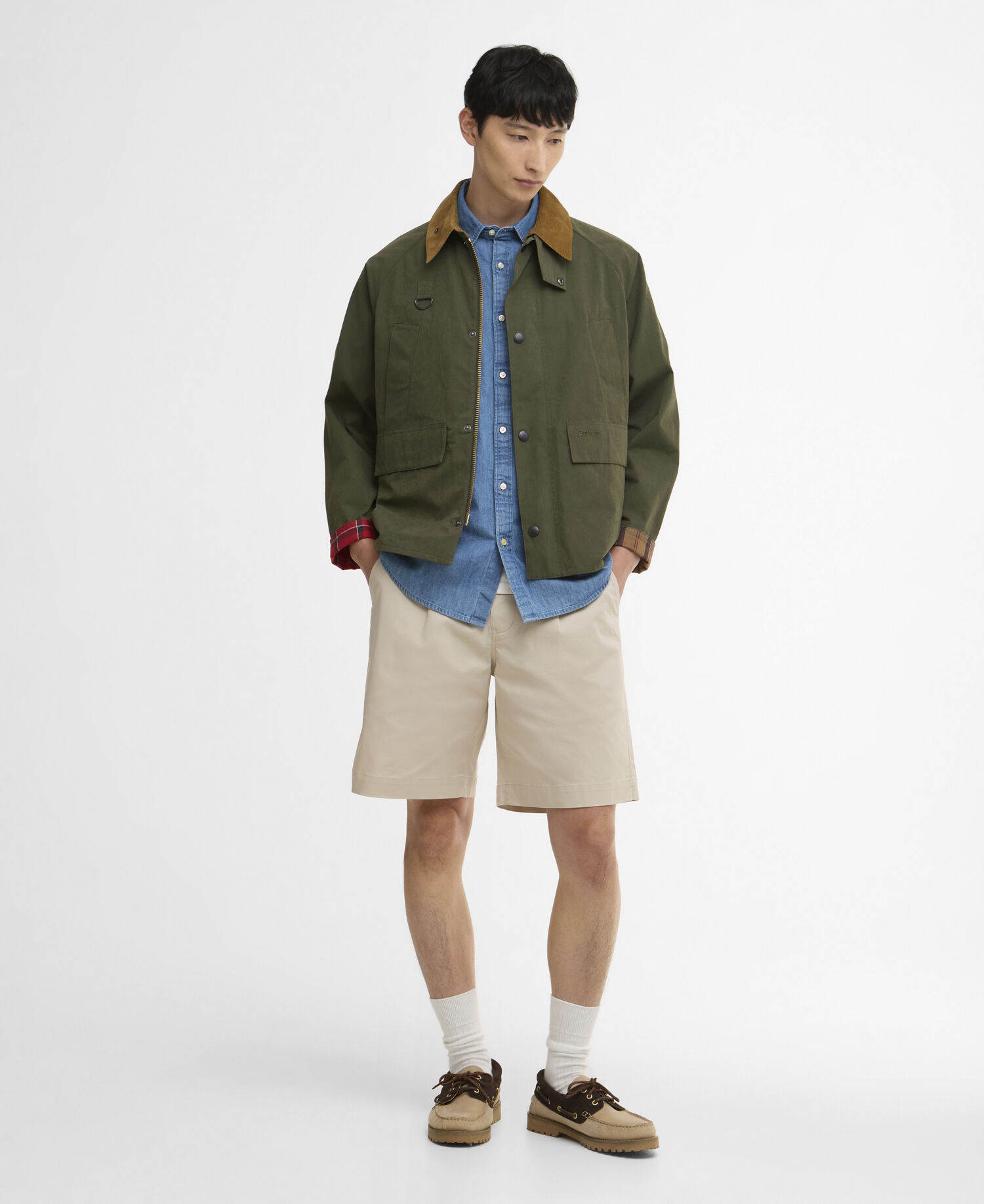 Giacca casual Solar Spey Sage